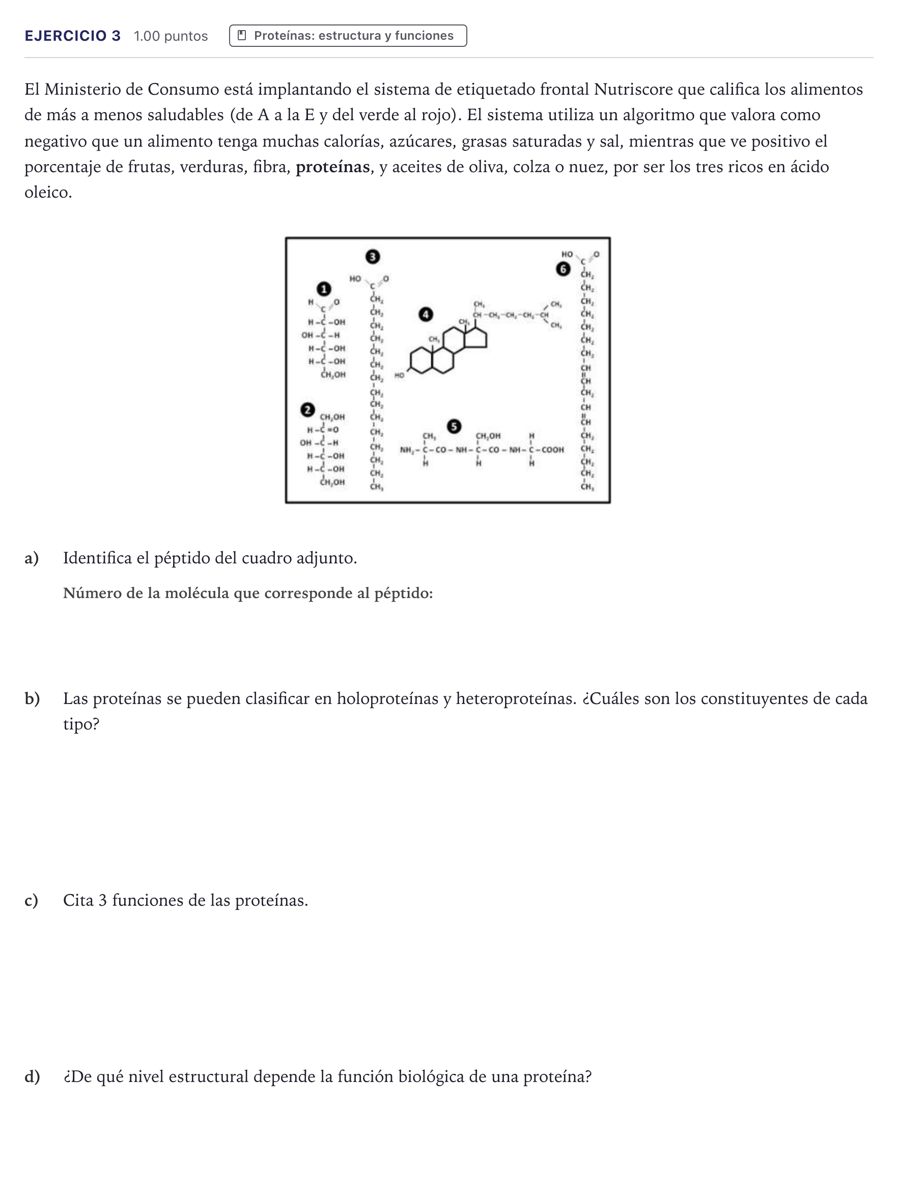 Enunciado: Problema 3 · Biología PAU Canarias Julio 2022