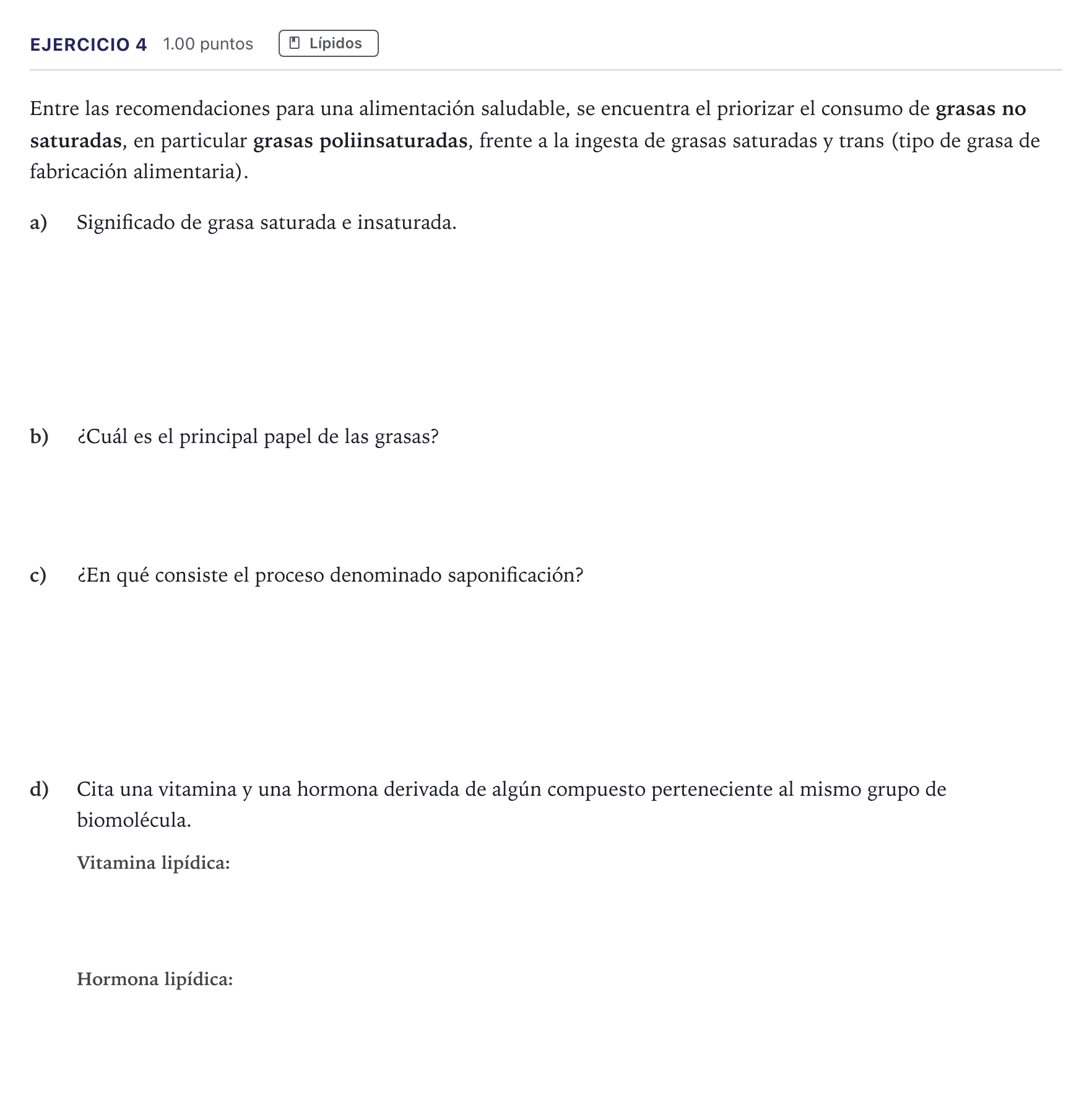 Enunciado: Problema 4 · Biología PAU Canarias Julio 2022