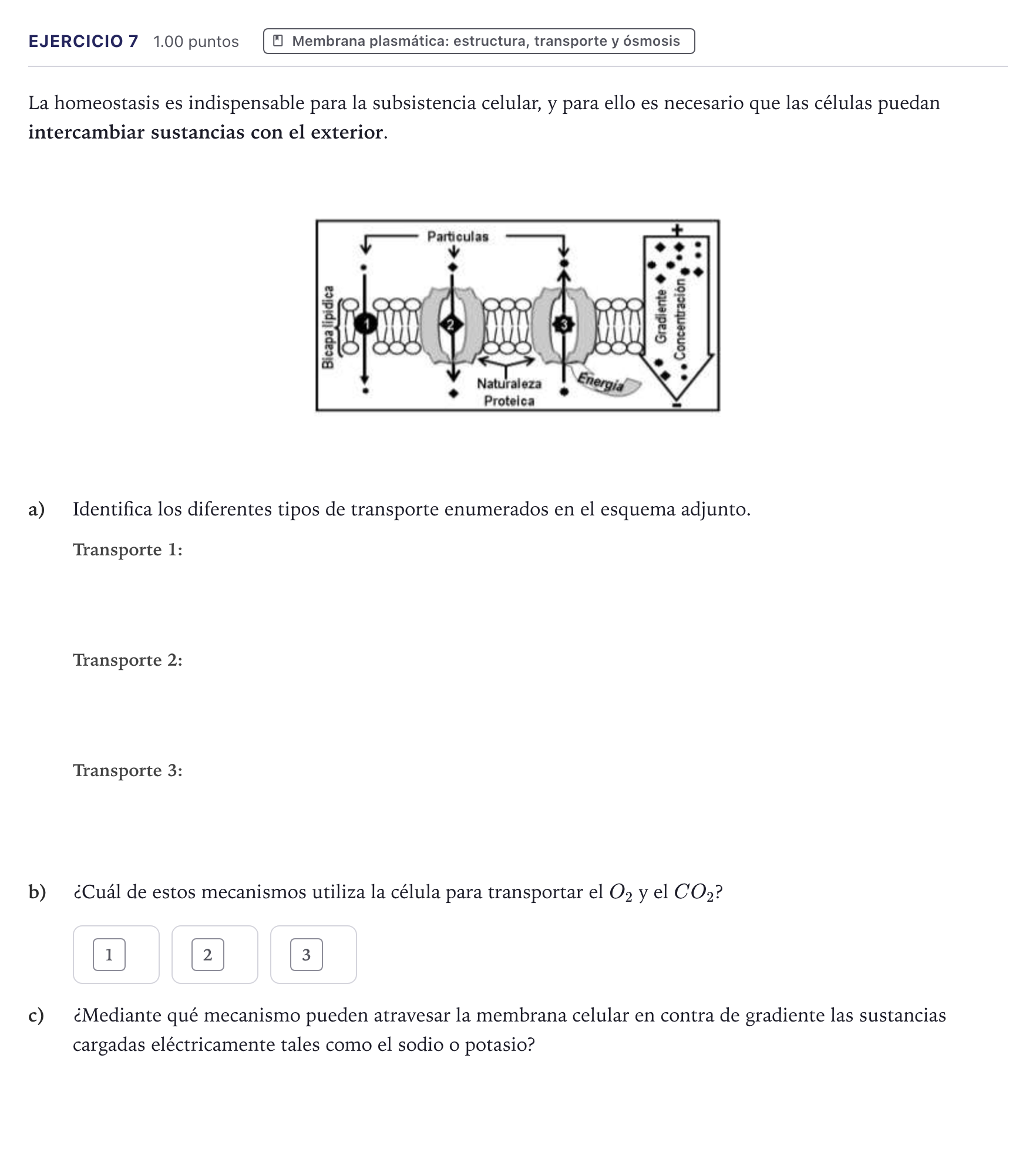 Enunciado: Problema 7 · Biología PAU Canarias Julio 2022