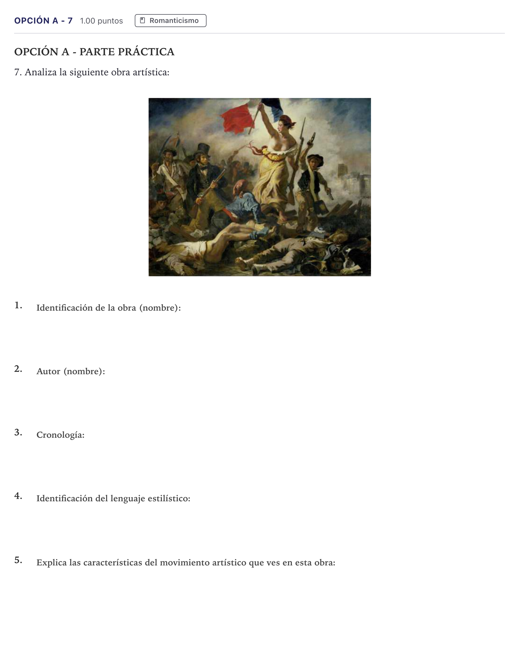 Enunciado: Opción A - 7 · Fundamentos Artísticos PAU Canarias Junio 2024