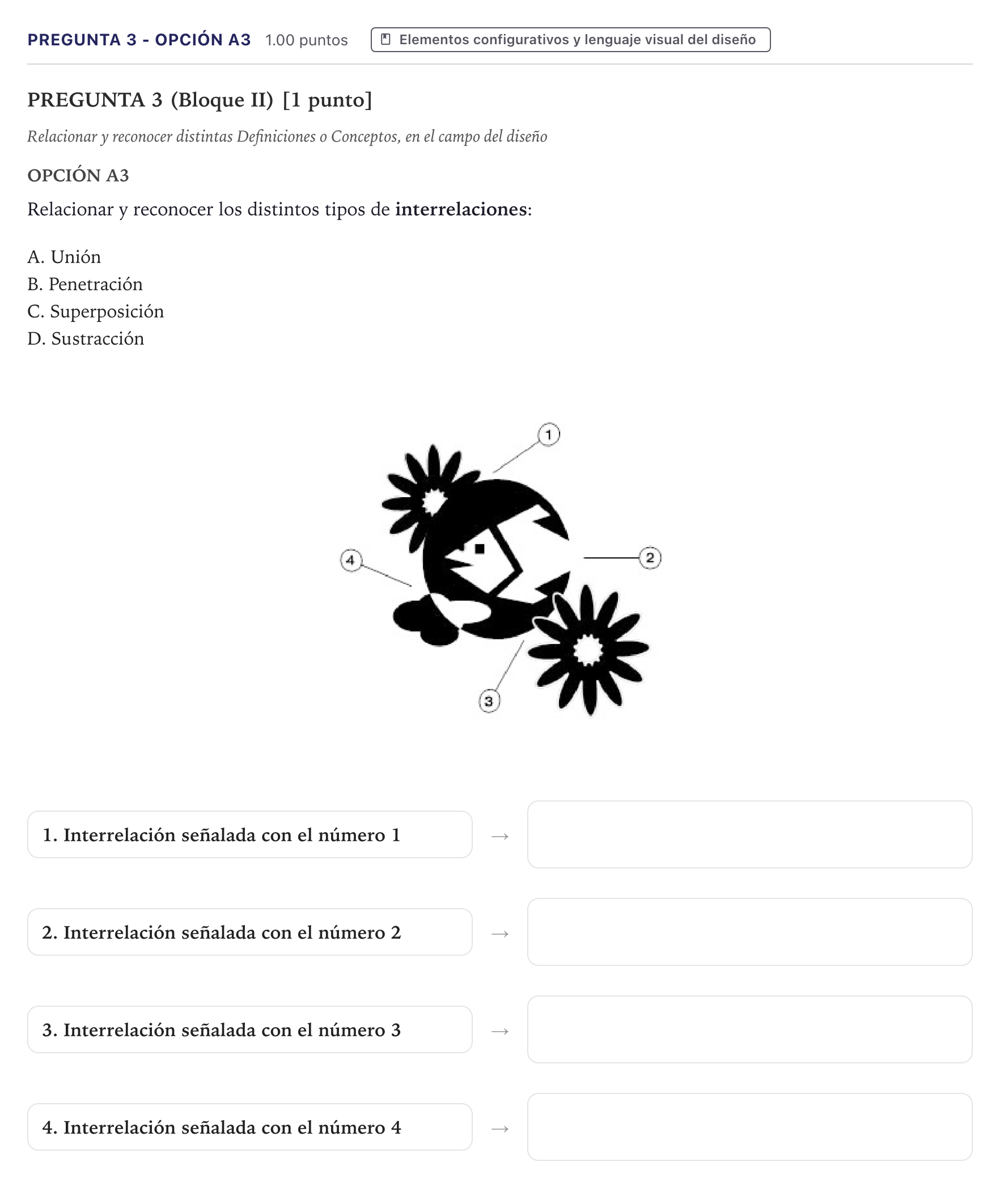 Enunciado: Pregunta 3 - Opción A3 · Diseño PAU Canarias Julio 2024