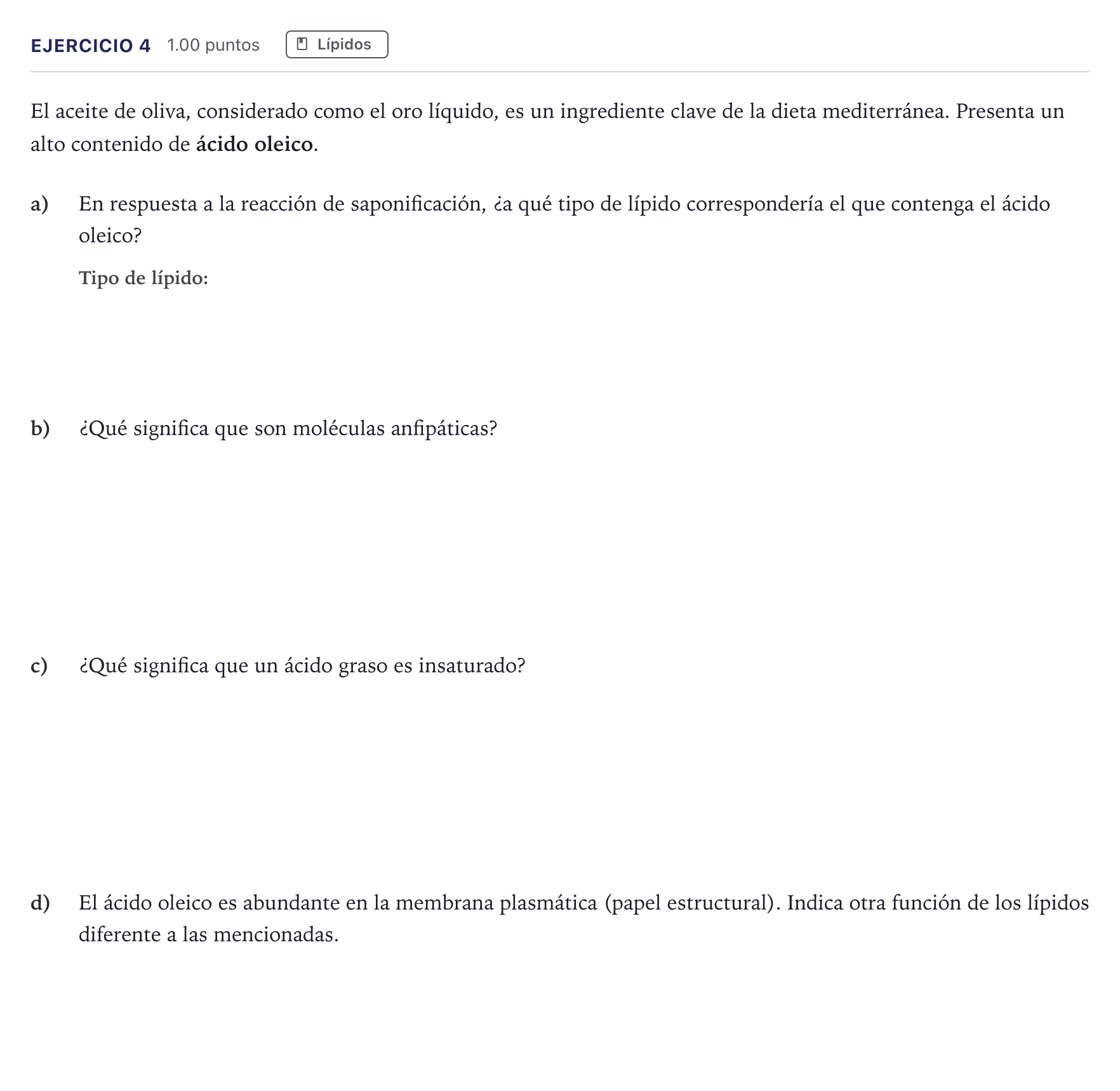Enunciado: Problema 4 · Biología PAU Canarias Junio 2025