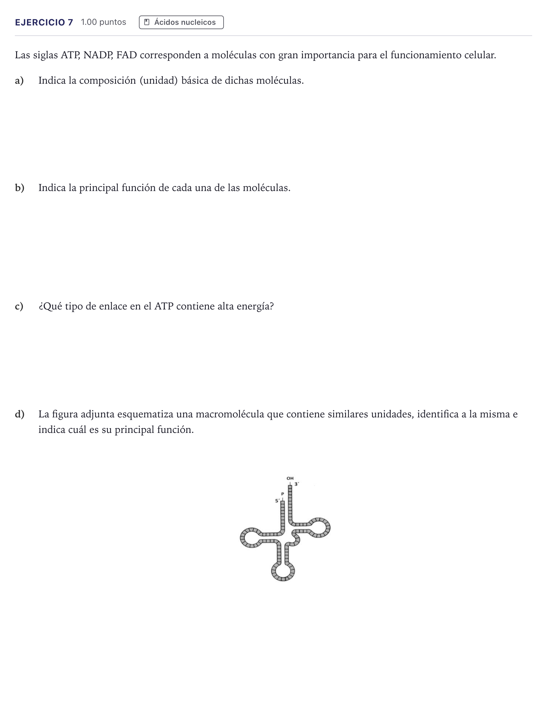 Enunciado: Problema 7 · Biología PAU Canarias Junio 2025