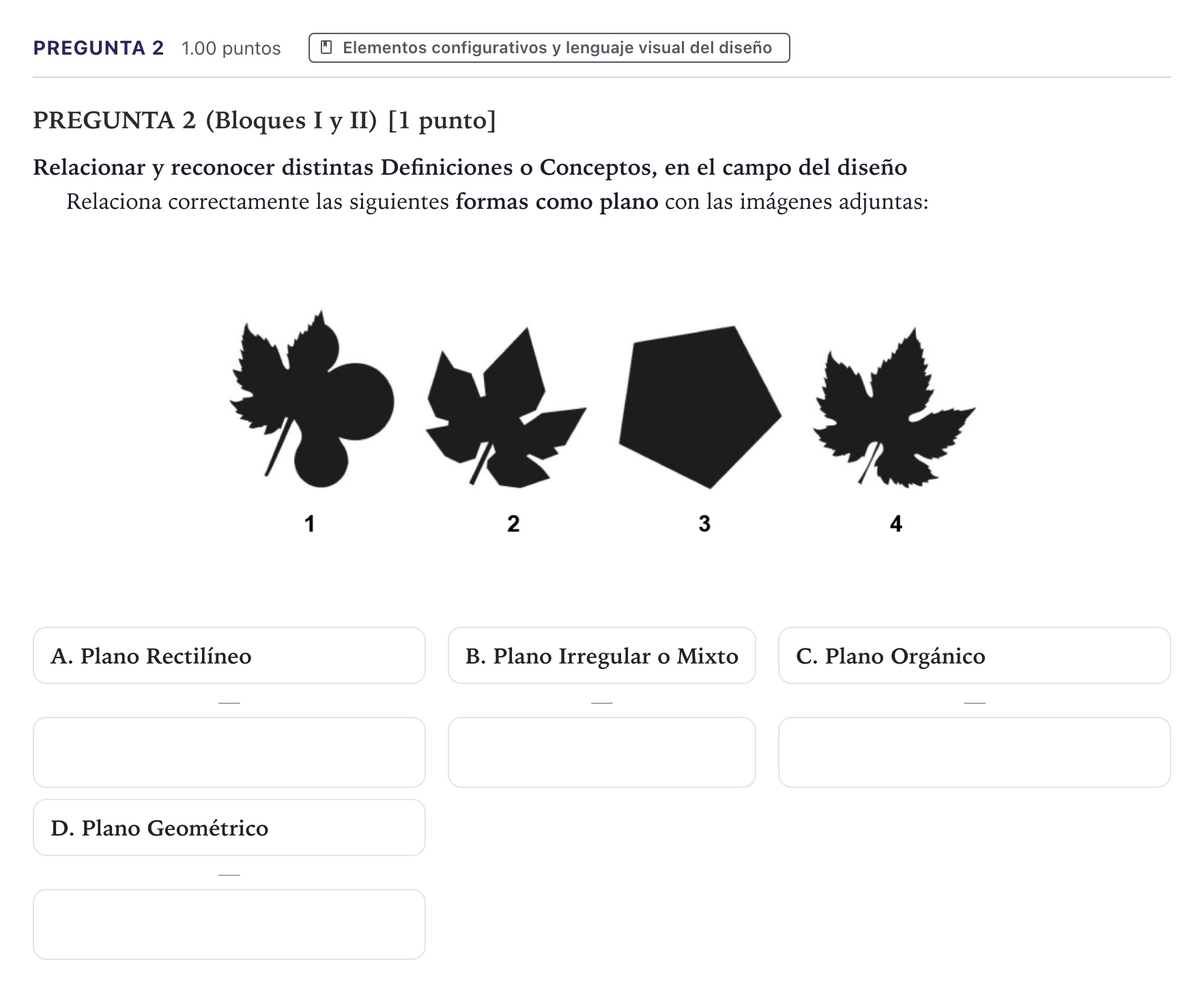 Enunciado: Pregunta 2 · Diseño PAU Canarias Julio 2026