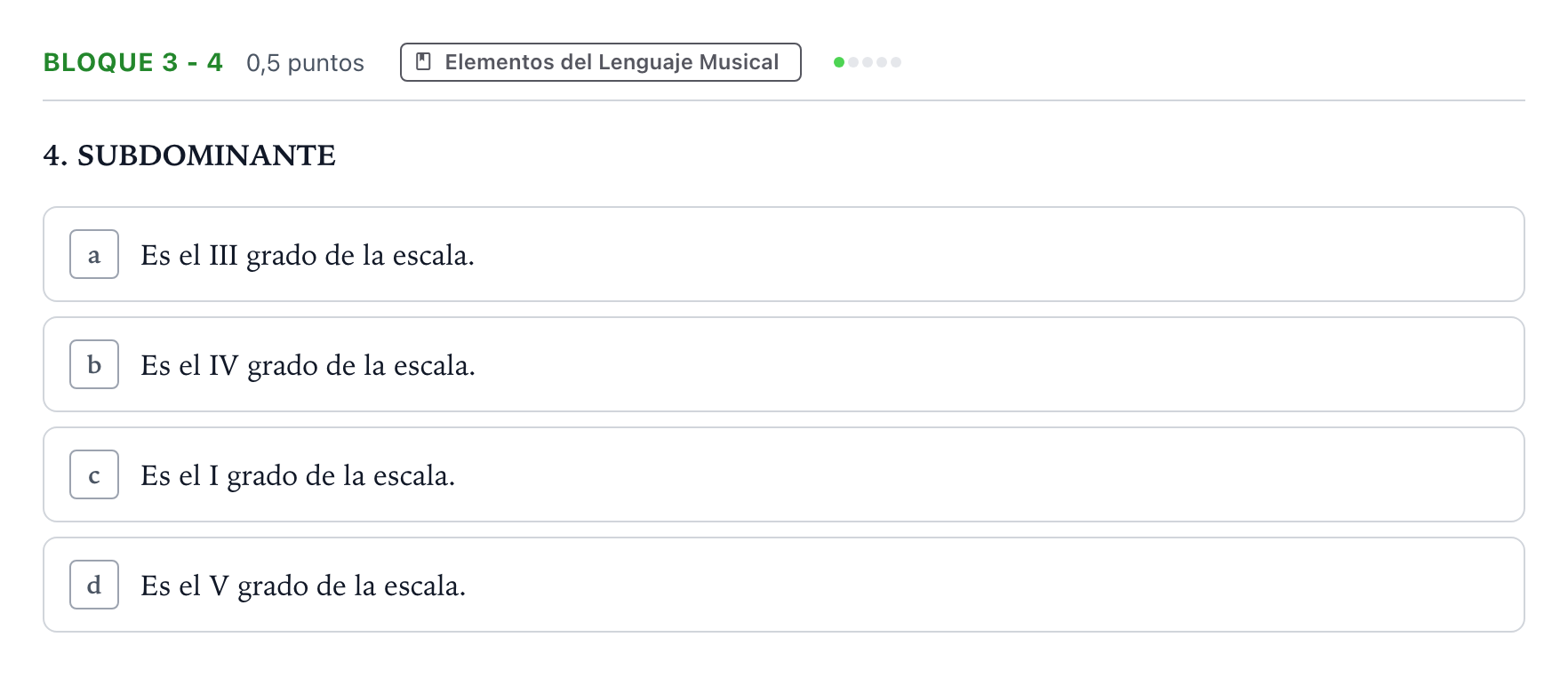 Enunciado: Bloque 3 - 4 · Análisis Musical II PAU Andalucía Ordinaria Titular 2026