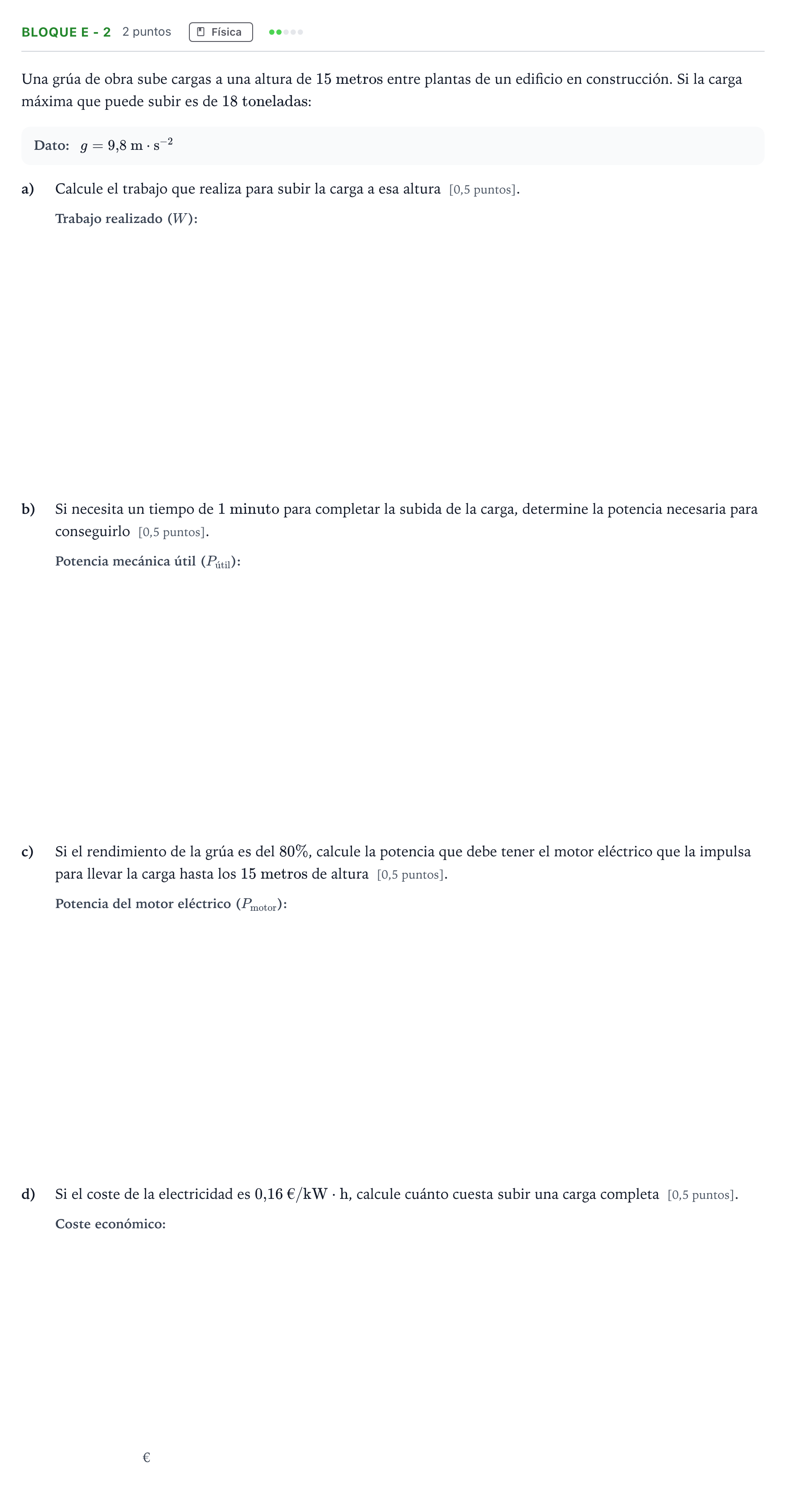 Enunciado: Bloque E - 2 · Ciencias Generales PAU Andalucía Ordinaria Suplente 2 2026
