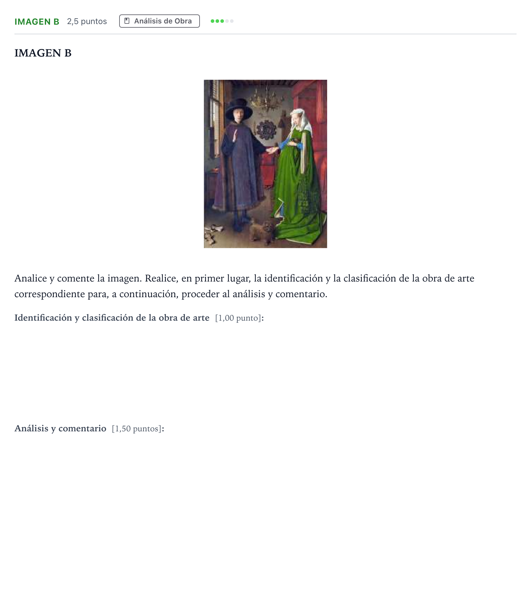 Enunciado: Ejercicio IMAGEN B · Historia del Arte PAU Andalucía Ordinaria Titular 2026