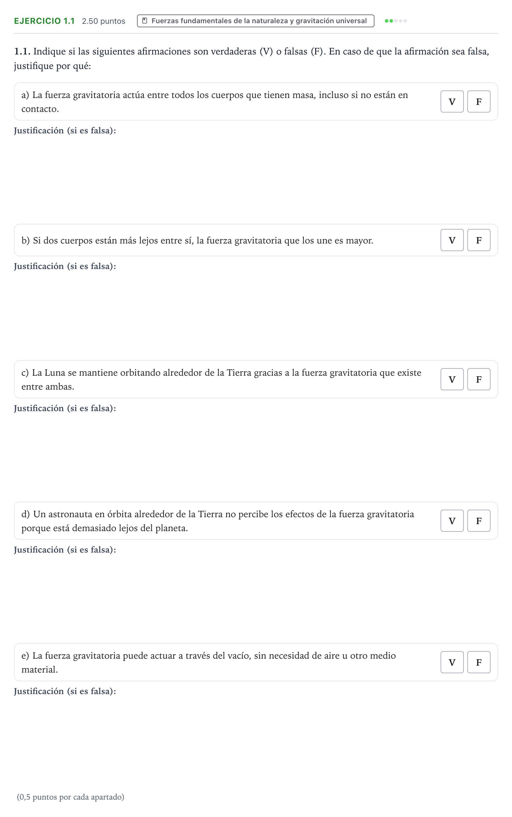 Enunciado: Ejercicio 1.1 · Ciencias Generales PAU Valencia Ordinaria 2026