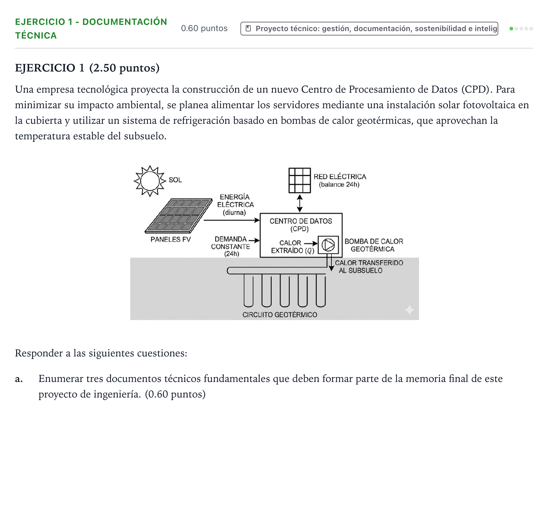 Enunciado: Ejercicio 1 - Documentación técnica · Tecnología e Ingeniería II PAU Valencia Extraordinaria 2026
