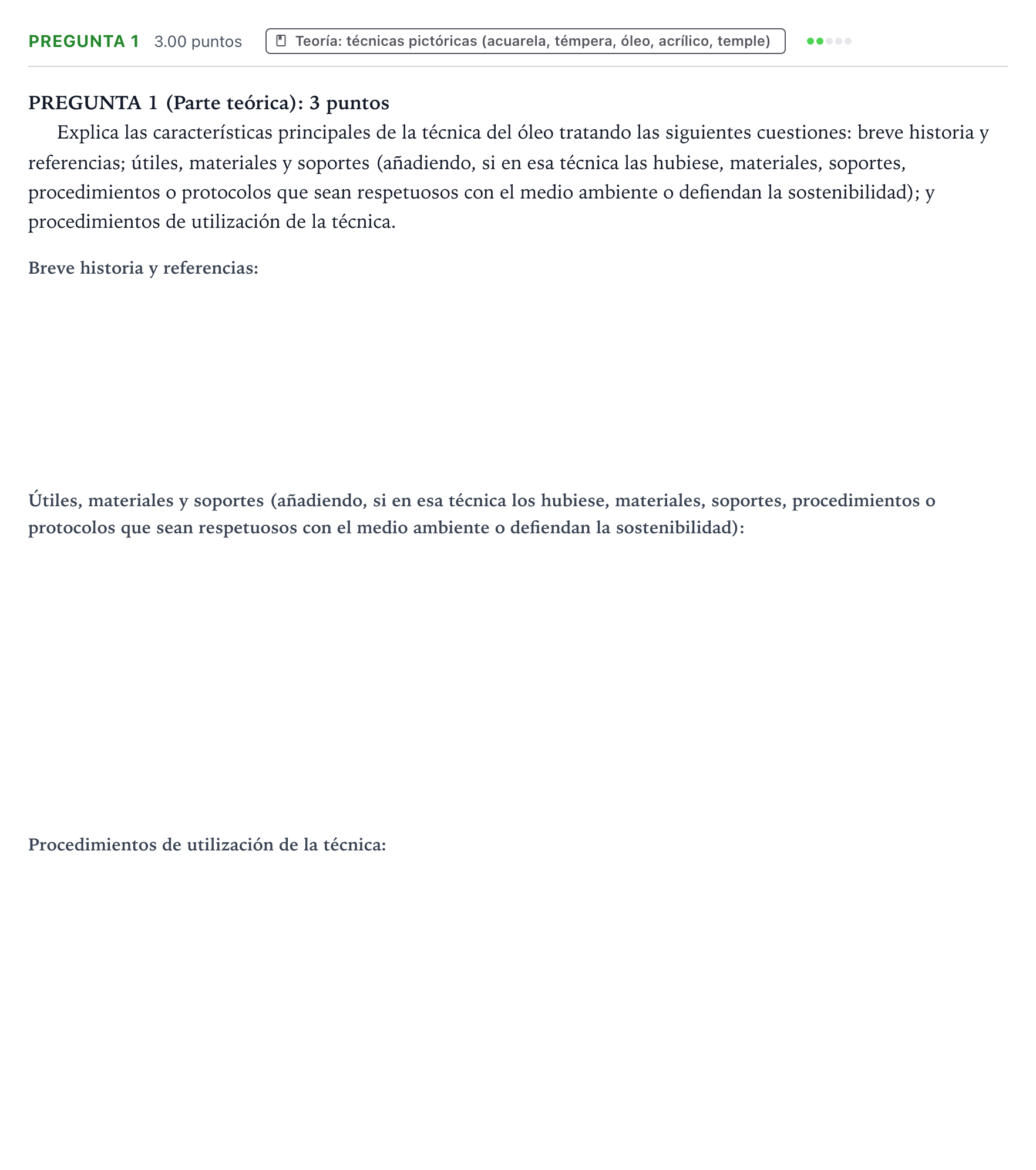 Enunciado: Pregunta 1 · Técnicas de Expresión Gráfico-Plástica PAU Valencia Extraordinaria 2026
