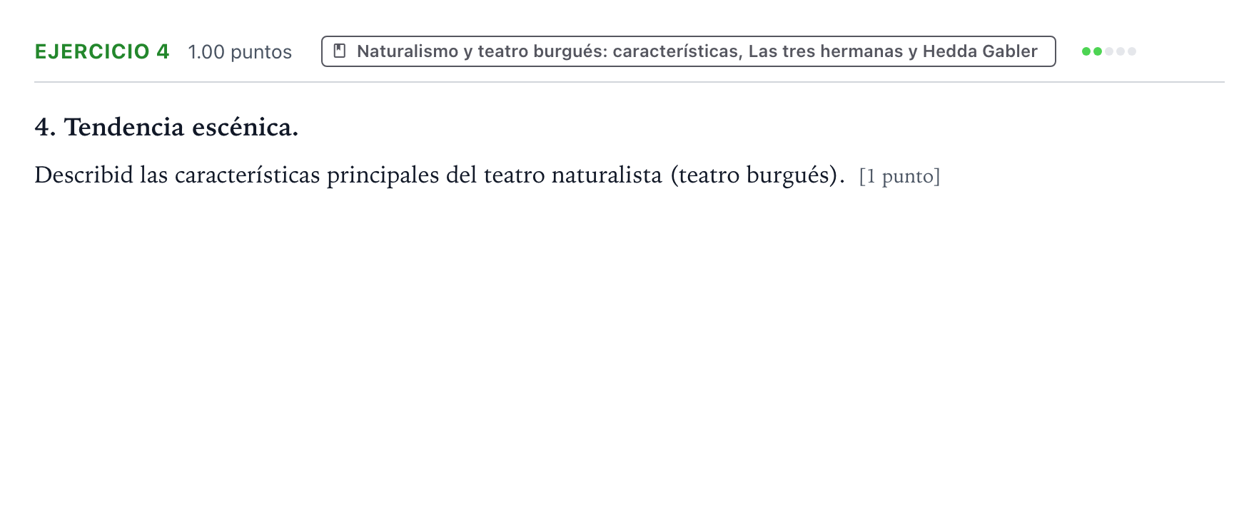Enunciado: Problema 4 · Artes Escénicas PAU Valencia Ordinaria 2025
