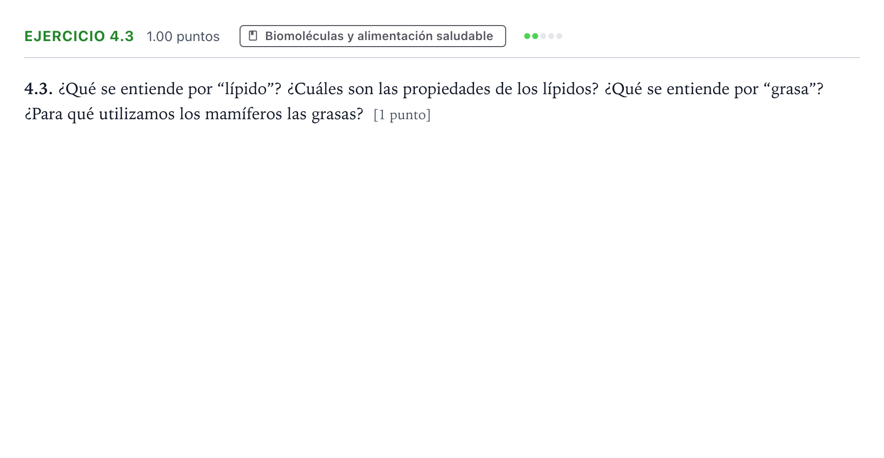 Enunciado: Ejercicio 4.3 · Ciencias Generales PAU Valencia Ordinaria 2025