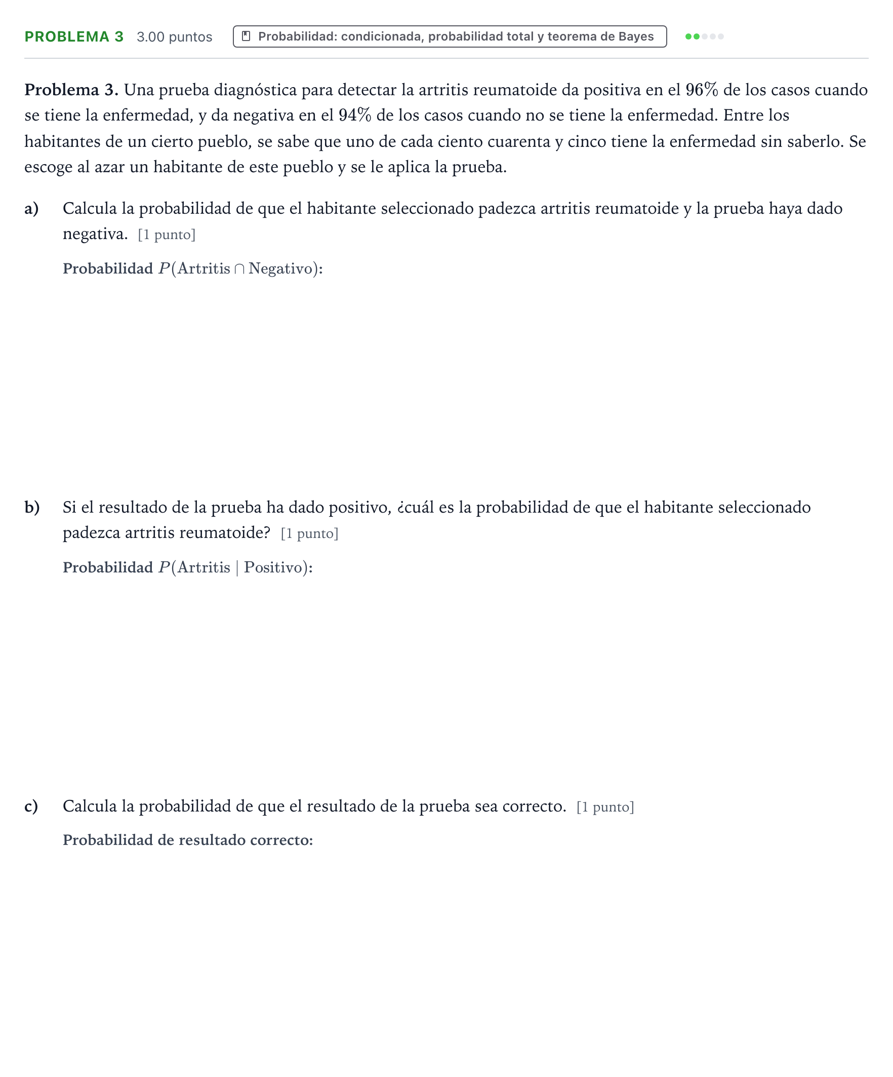 Enunciado: Problema 3 · Matemáticas aplicadas a las Ciencias Sociales II PAU Valencia Ordinaria solapamiento 2025