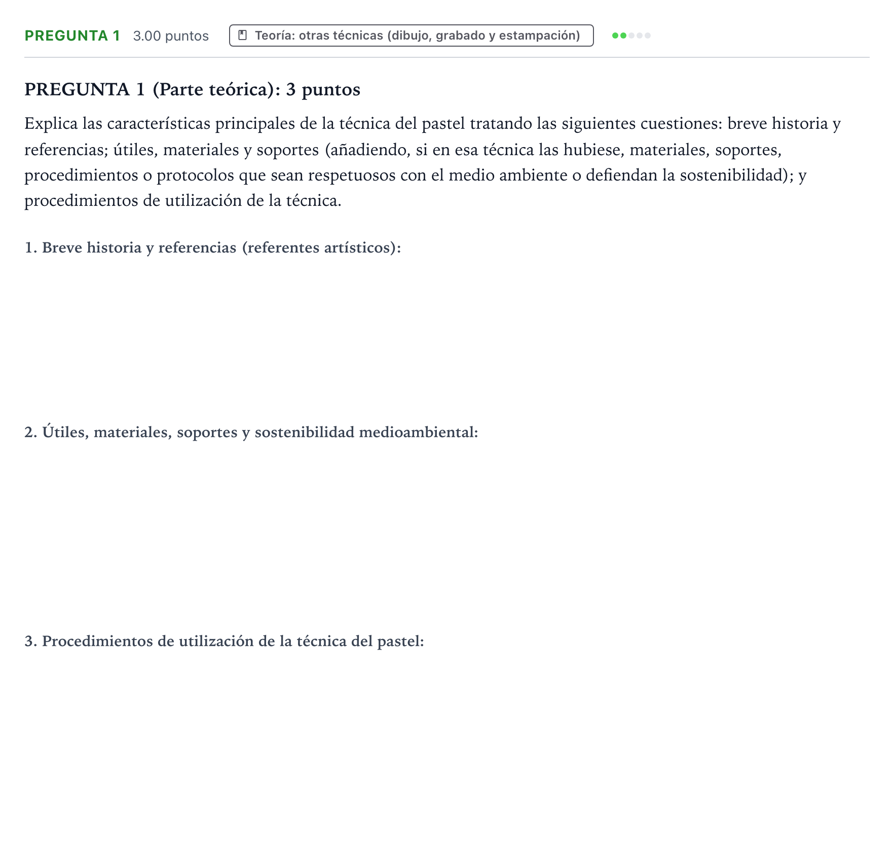 Enunciado: Pregunta 1 · Técnicas de Expresión Gráfico-Plástica PAU Valencia Ordinaria 2025