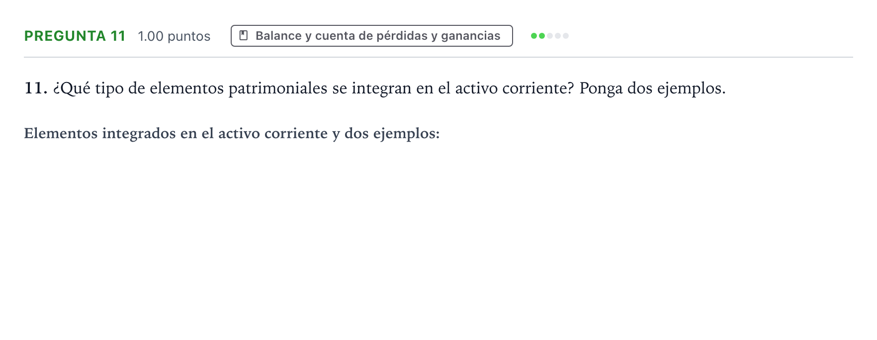 Enunciado: Pregunta 11 · Empresa y Diseño de Modelos de Negocio PAU Valencia Ordinaria 2024