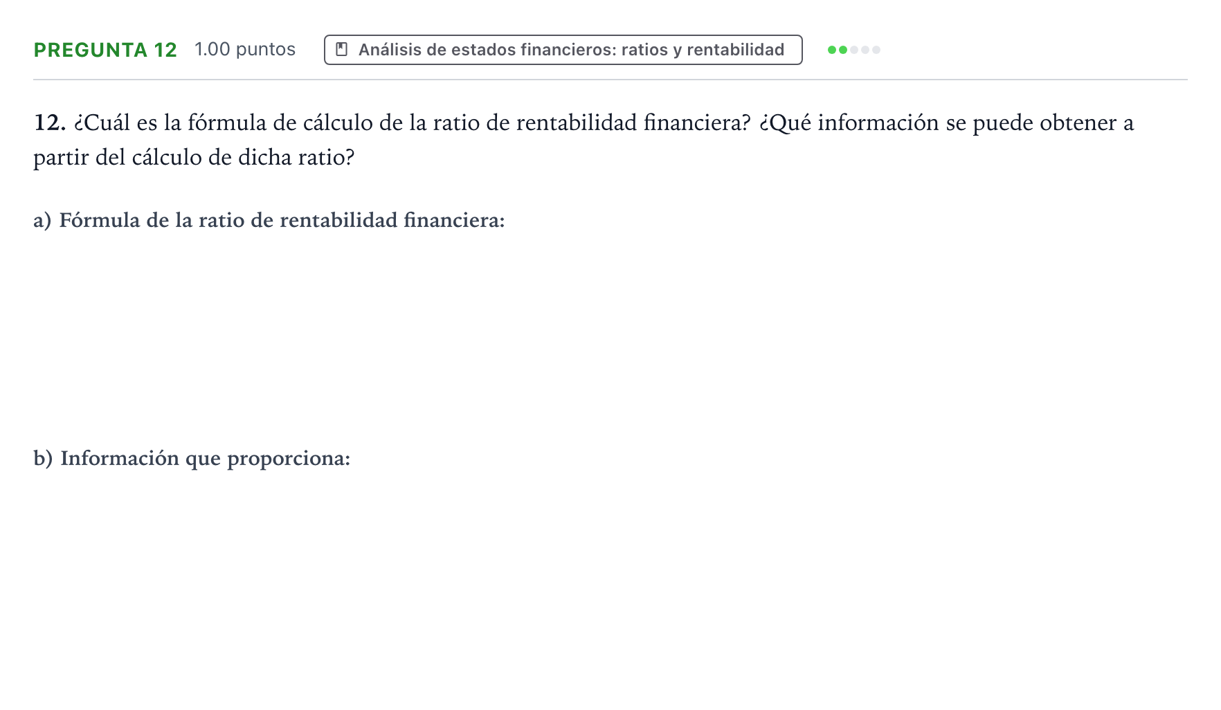 Enunciado: Pregunta 12 · Empresa y Diseño de Modelos de Negocio PAU Valencia Ordinaria 2024