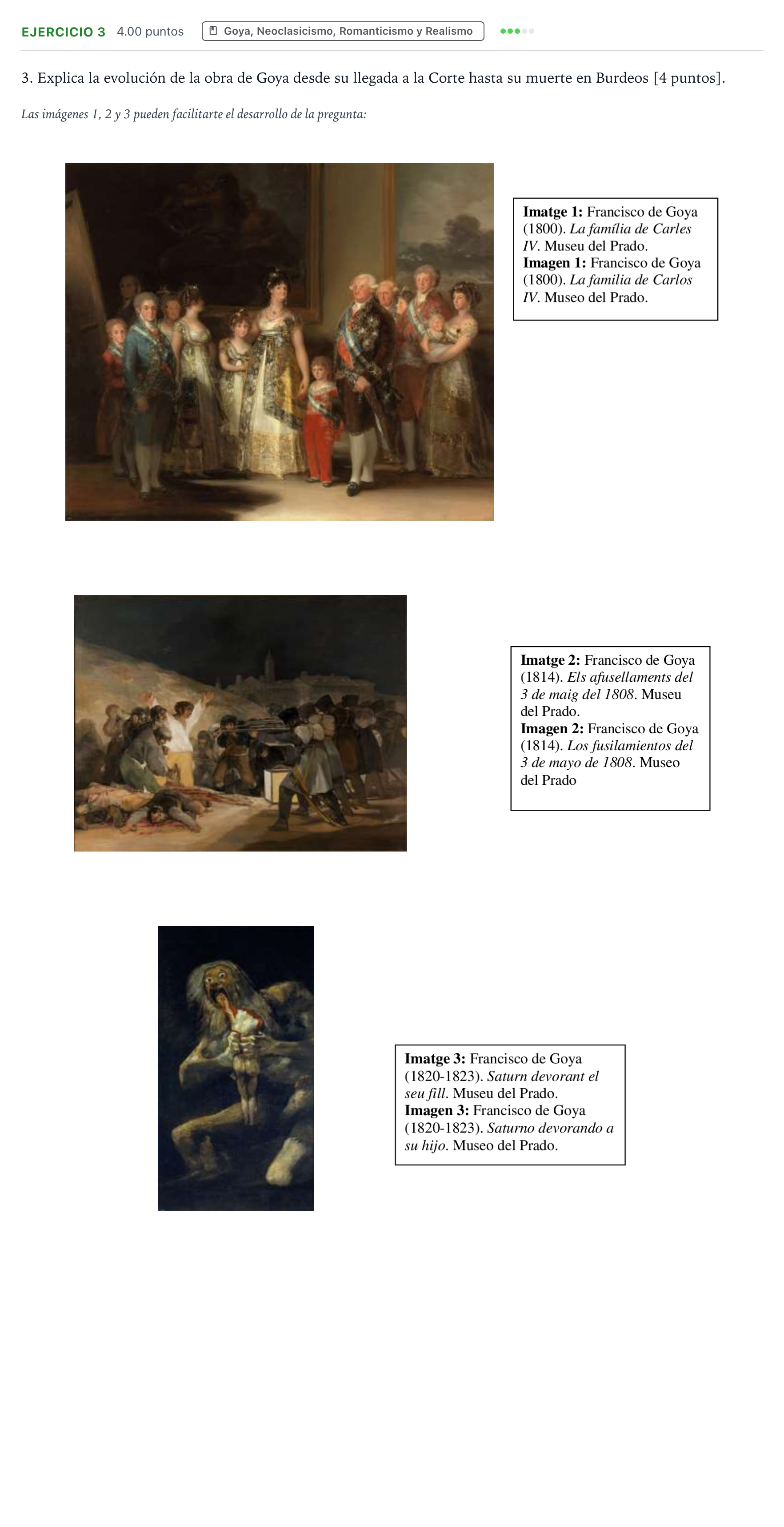 Enunciado: Problema 3 · Historia del Arte PAU Valencia Ordinaria 2024