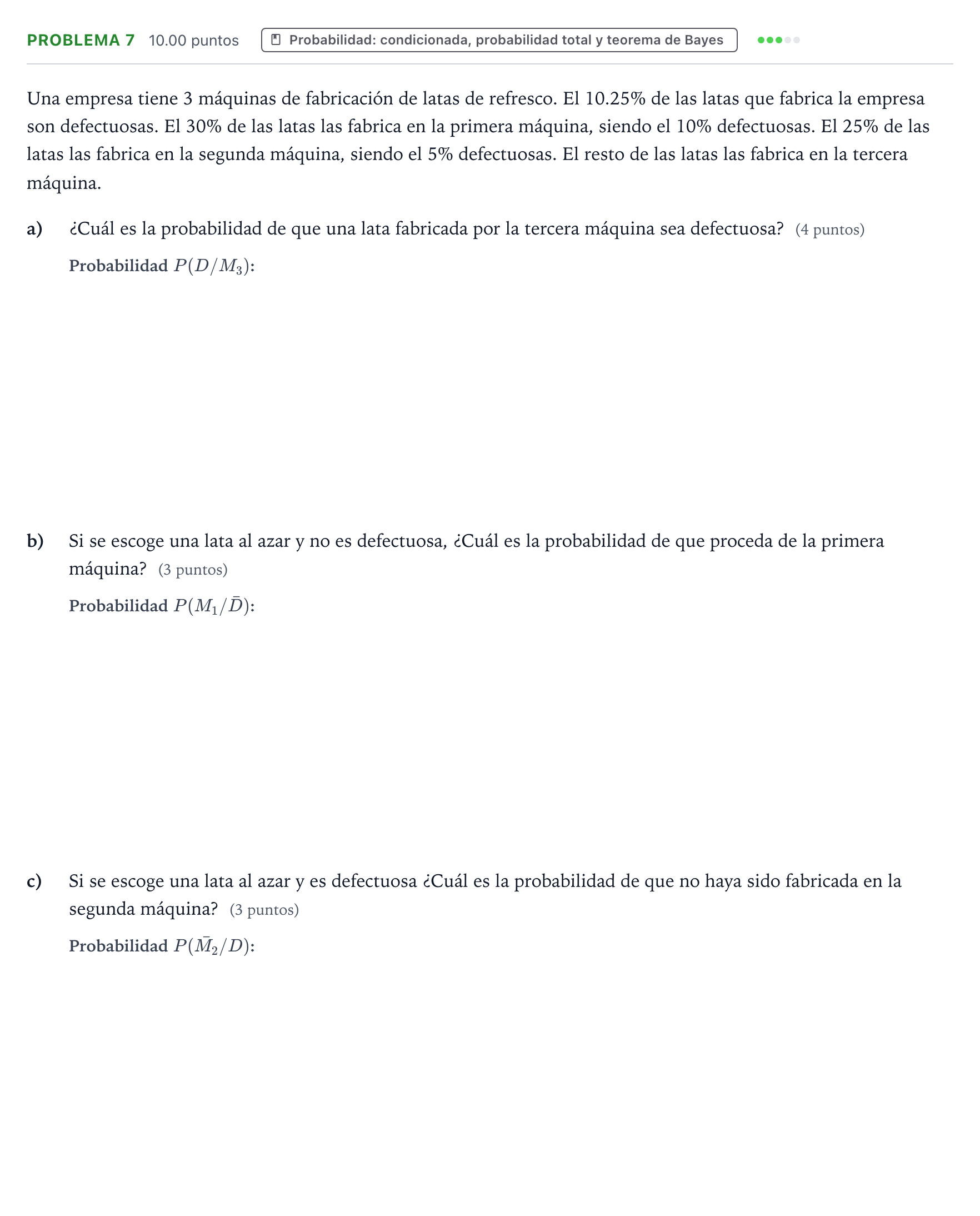 Enunciado: Problema 7 · Matemáticas II PAU Valencia Extraordinaria 2024