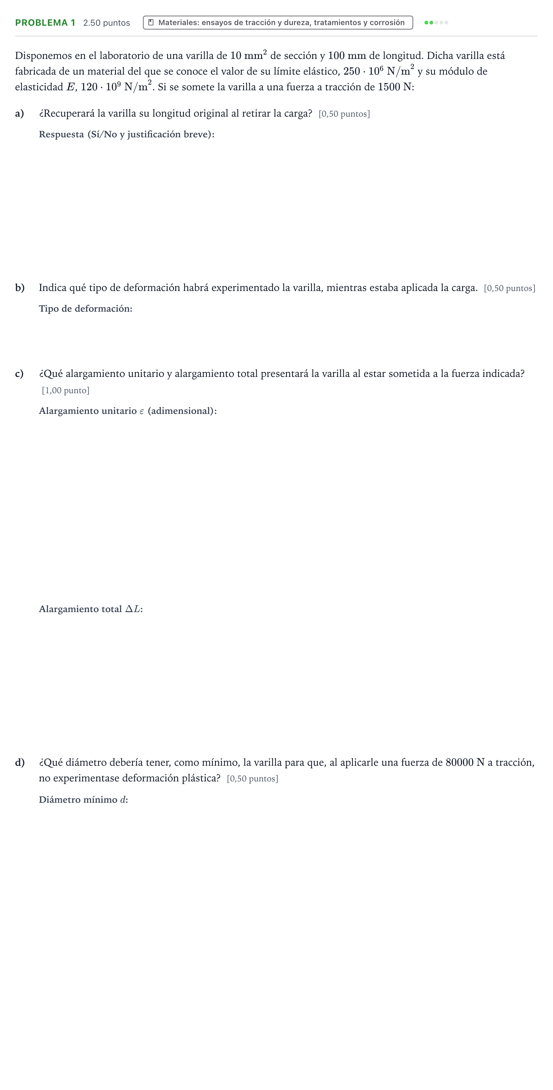 Enunciado: Problema 1 · Tecnología e Ingeniería II PAU Valencia Ordinaria 2024