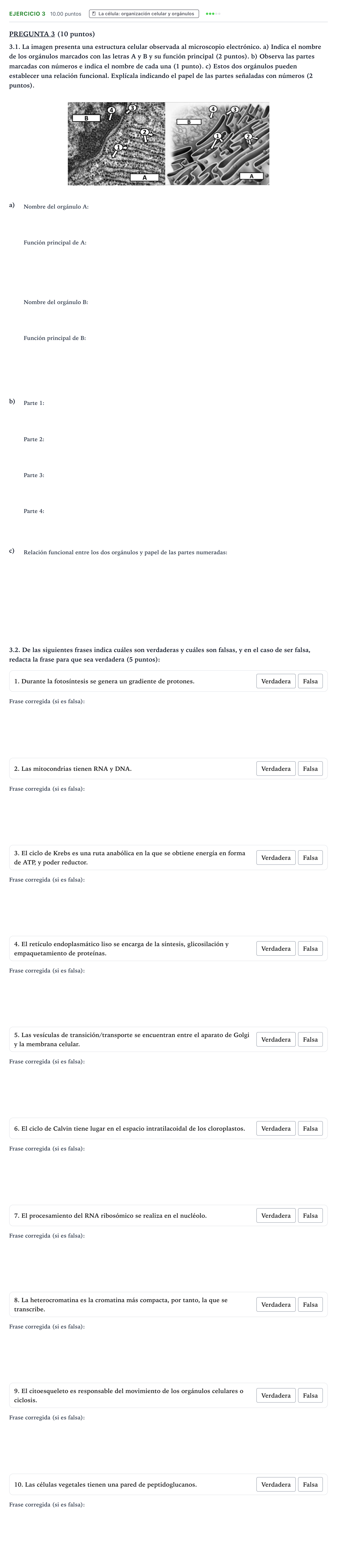 Enunciado: Problema 3 · Biología PAU Valencia Ordinaria 2023