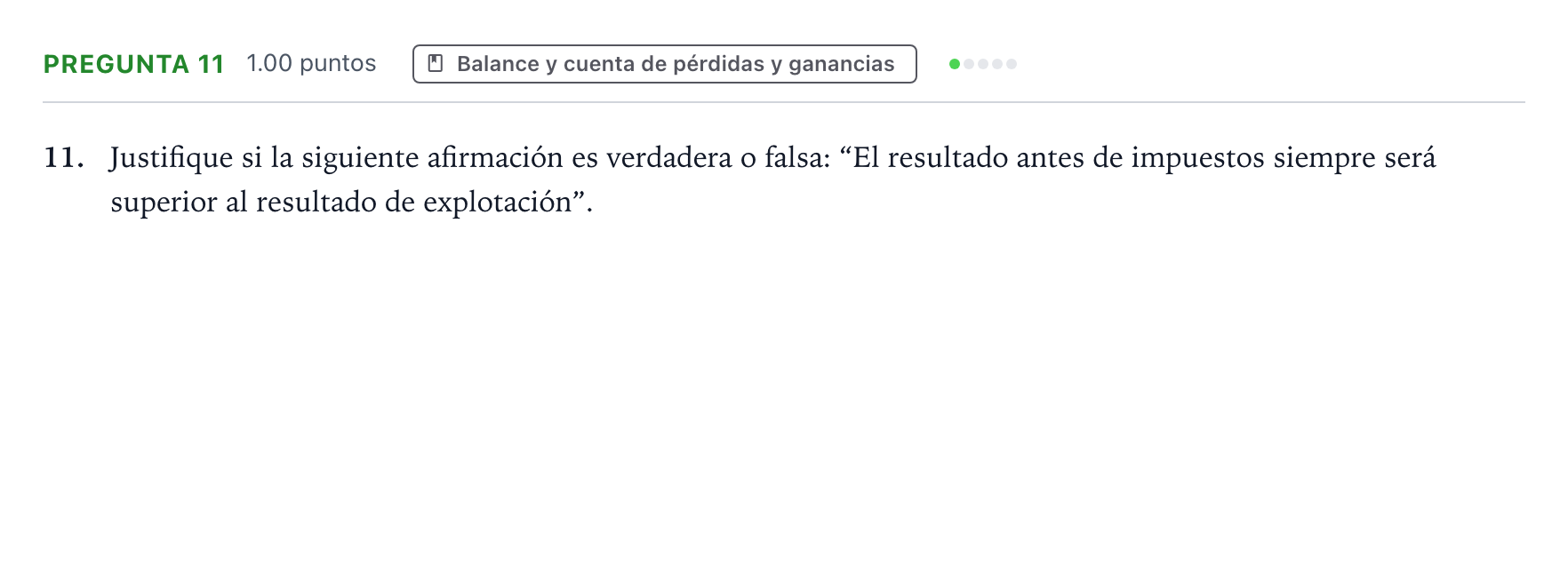 Enunciado: Pregunta 11 · Empresa y Diseño de Modelos de Negocio PAU Valencia Extraordinaria 2023