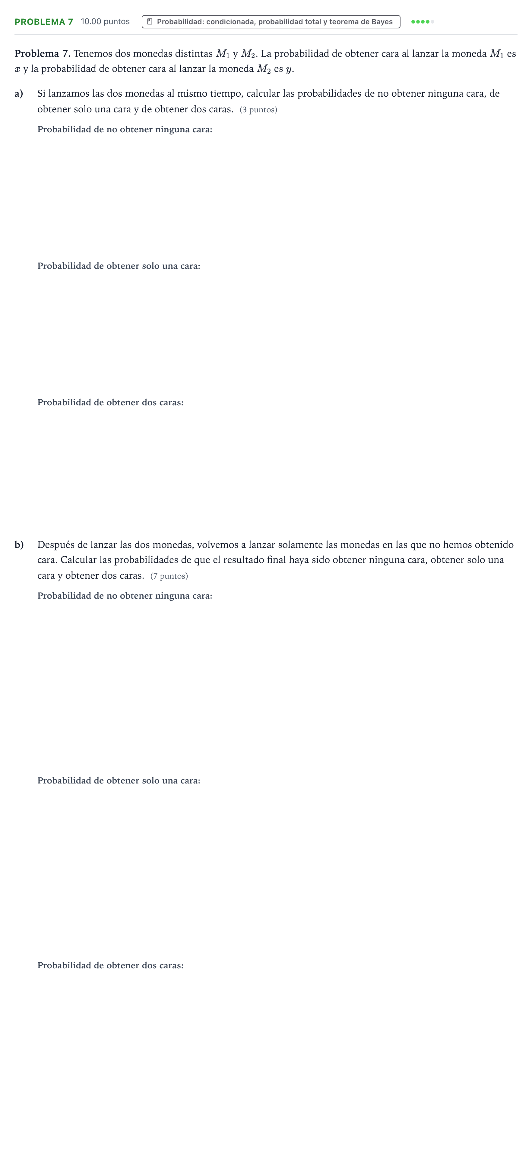 Enunciado: Problema 7 · Matemáticas II PAU Valencia Ordinaria 2023