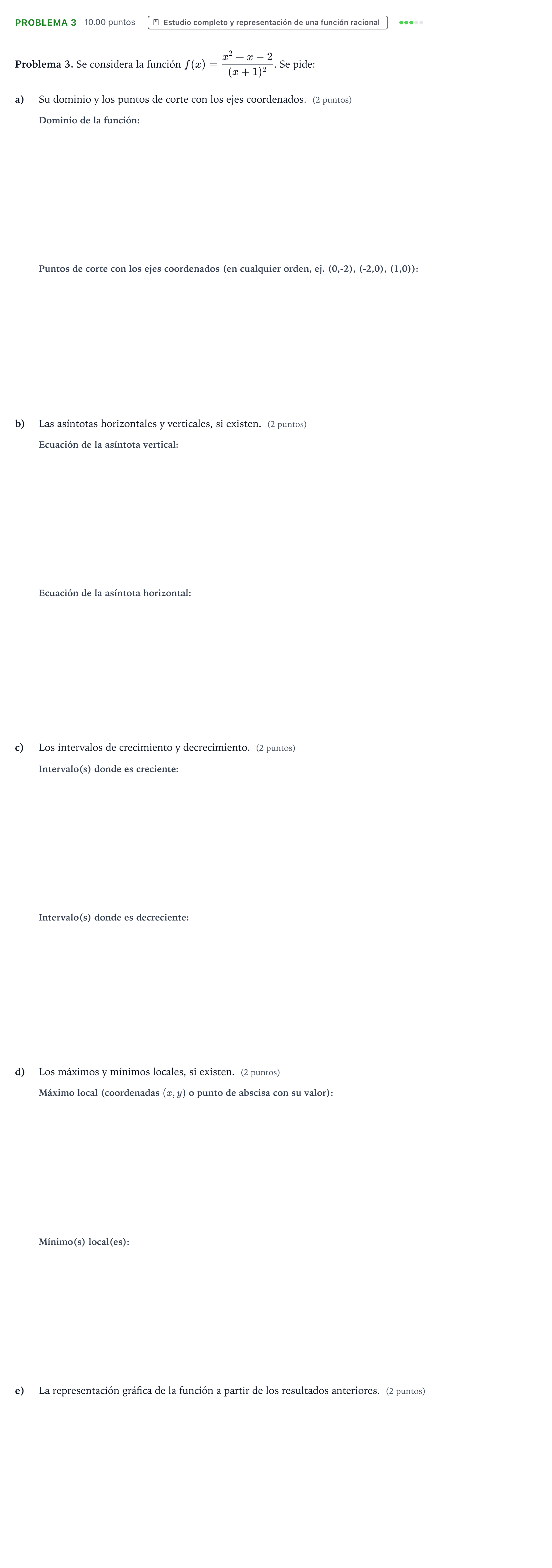 Enunciado: Problema 3 · Matemáticas aplicadas a las Ciencias Sociales II PAU Valencia Ordinaria 2022