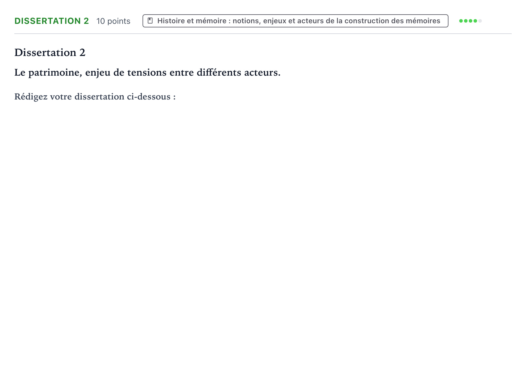Énoncé: Dissertation 2 · Bac Histoire-Géographie, Géopolitique et Sciences Politiques Asie 2025 (jour 1)