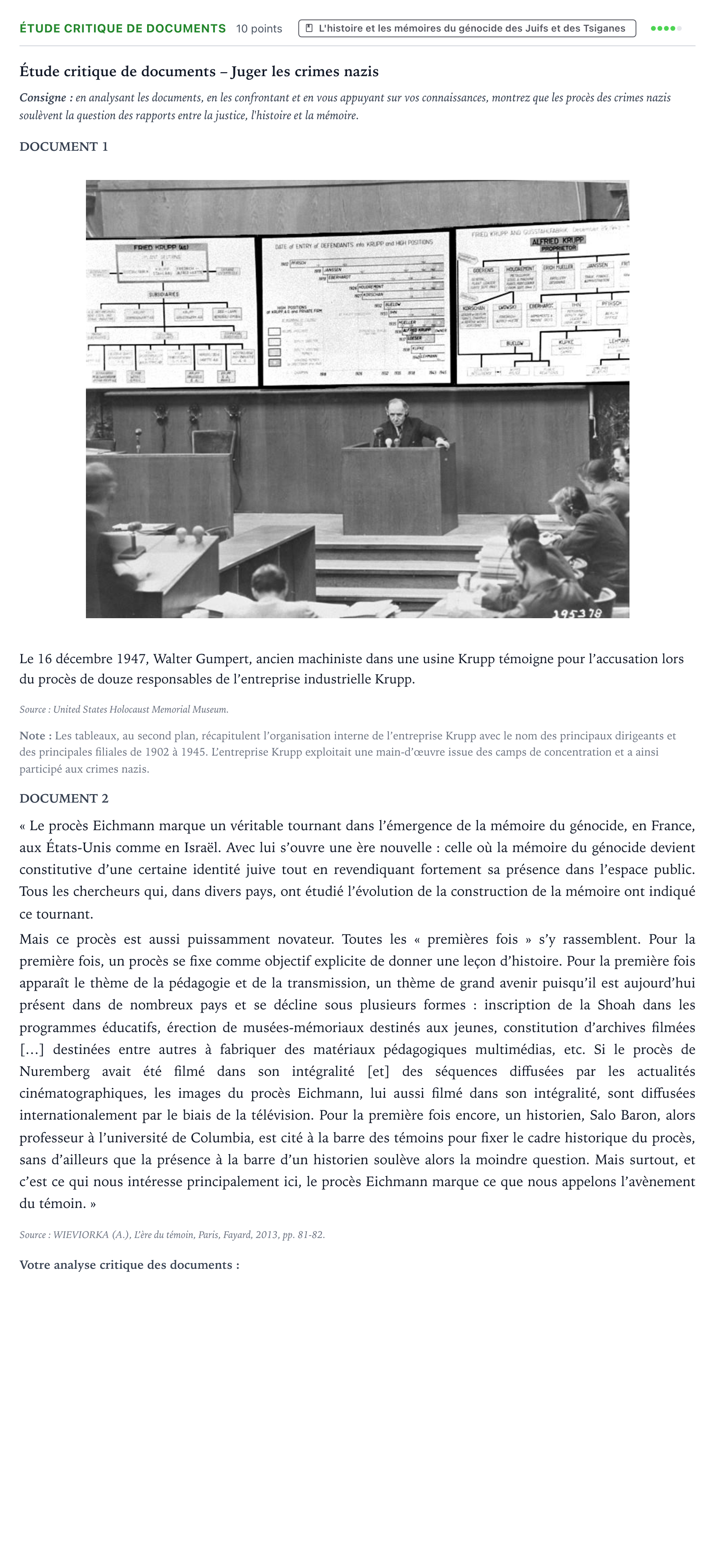 Énoncé: Exercice Étude critique de documents · Bac Histoire-Géographie, Géopolitique et Sciences Politiques Polynésie 2025 (jour 2)