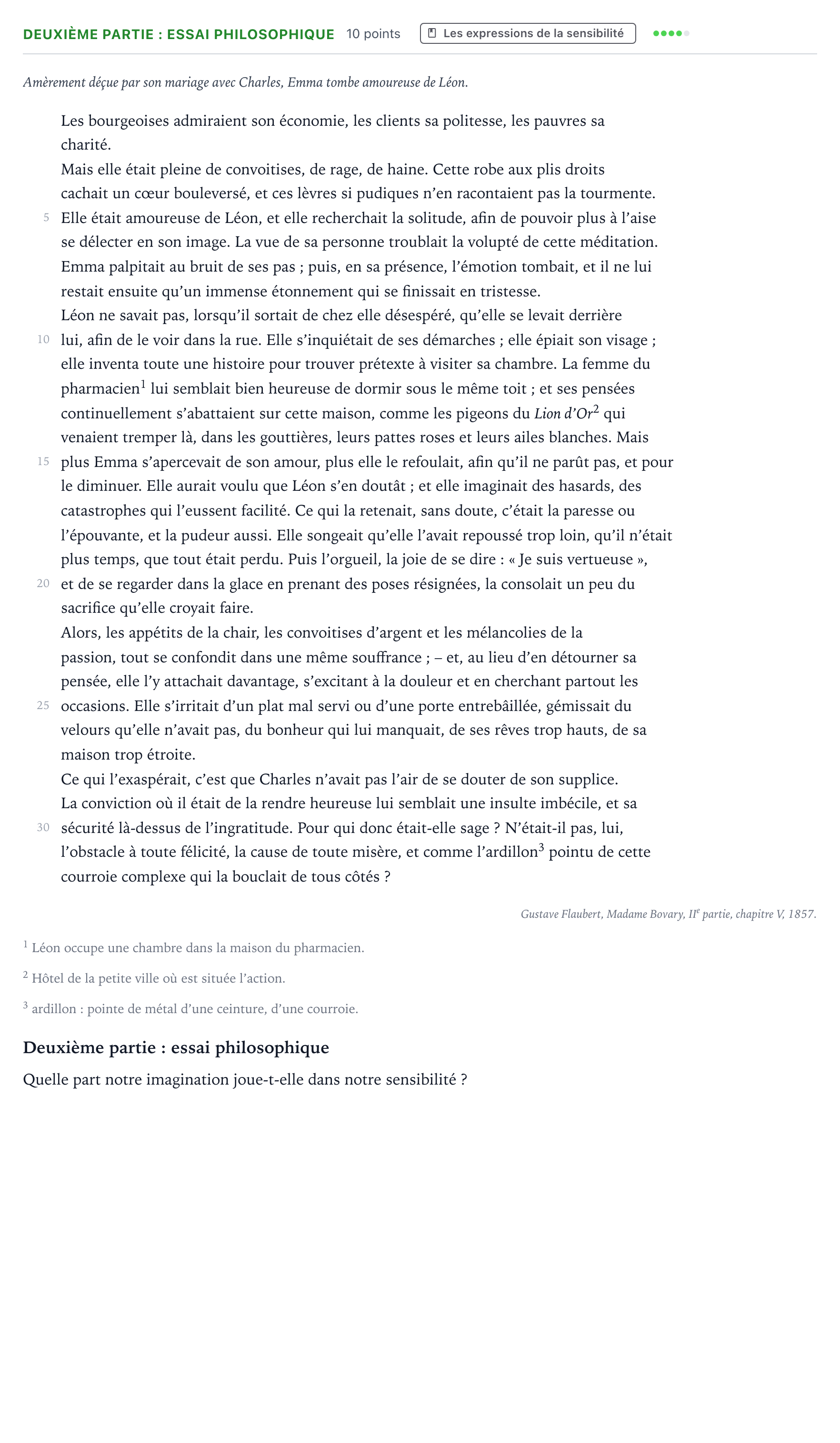 Énoncé: Exercice Deuxième partie : essai philosophique · Bac Humanités, Littérature et Philosophie Métropole 2 remplacement 2025