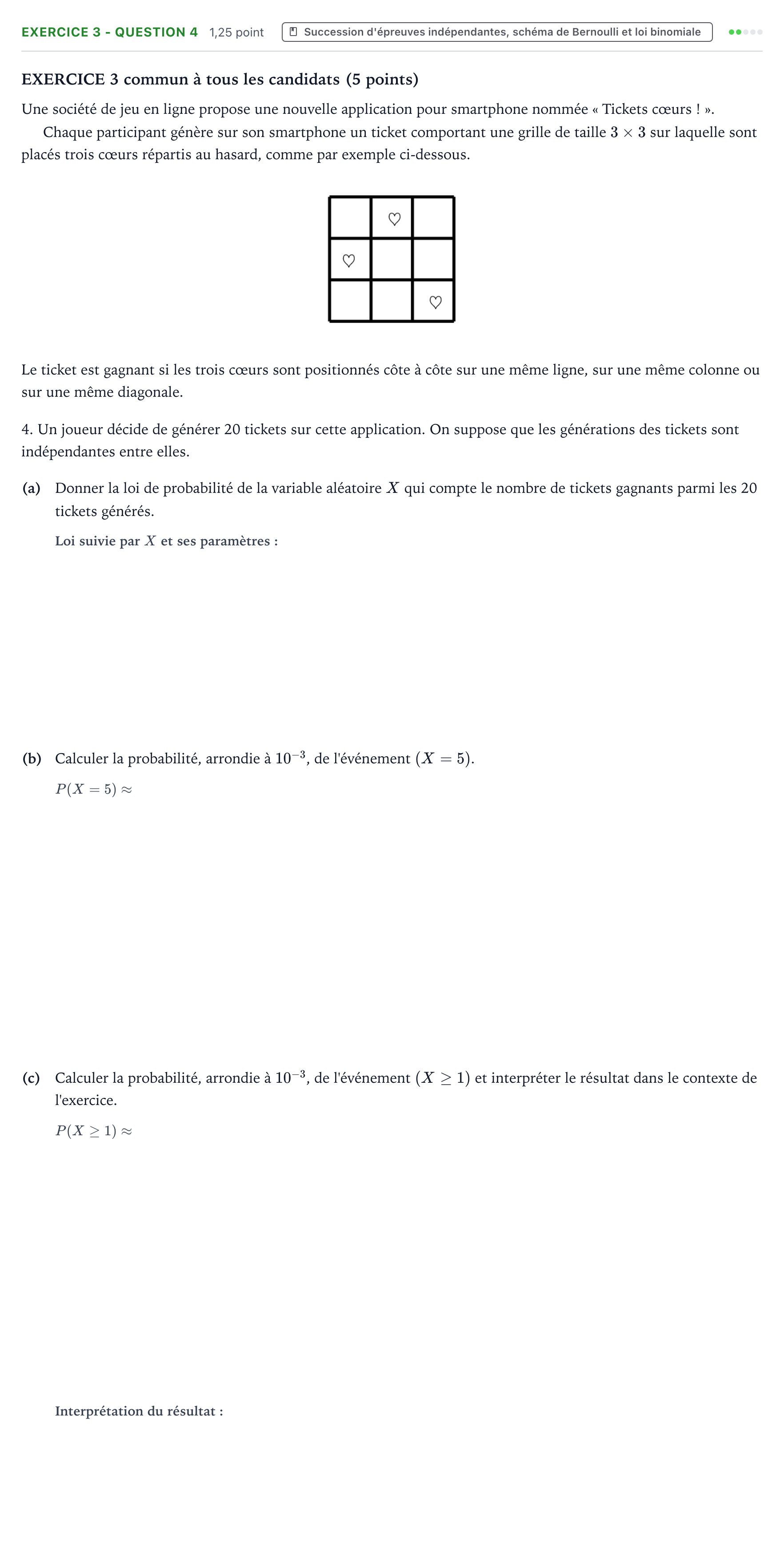 Énoncé: Exercice 3 - Question 4 · Bac Mathématiques Asie 2021 (jour 2)