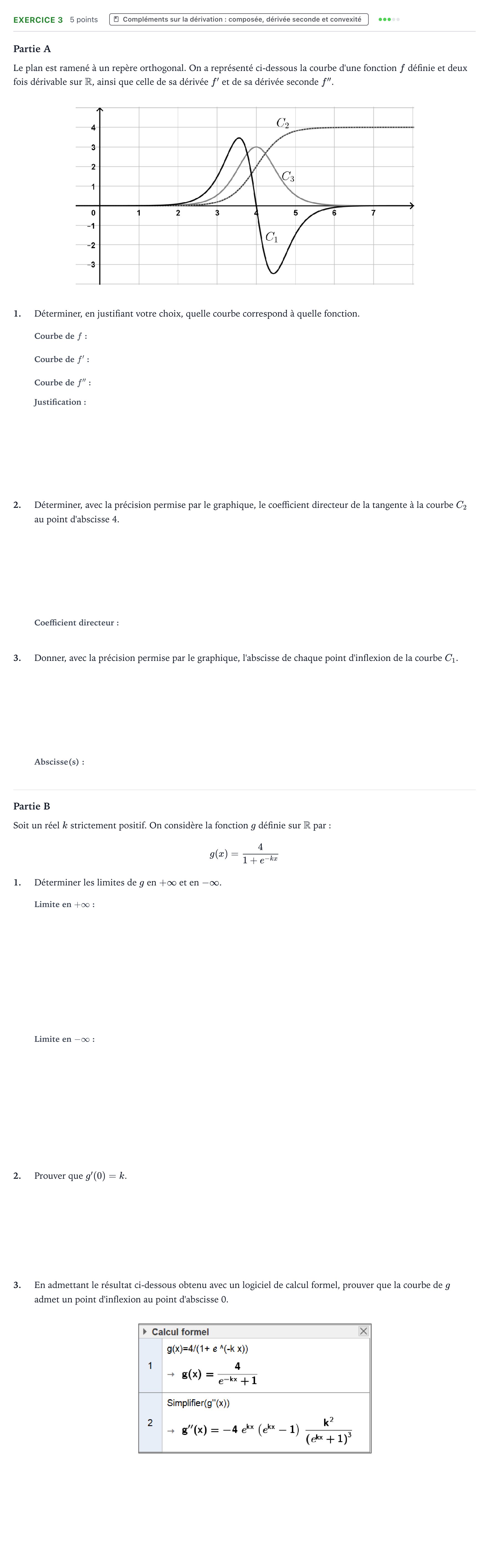 Énoncé: Exercice 3 · Bac Mathématiques Polynésie 2023 (jour 2)