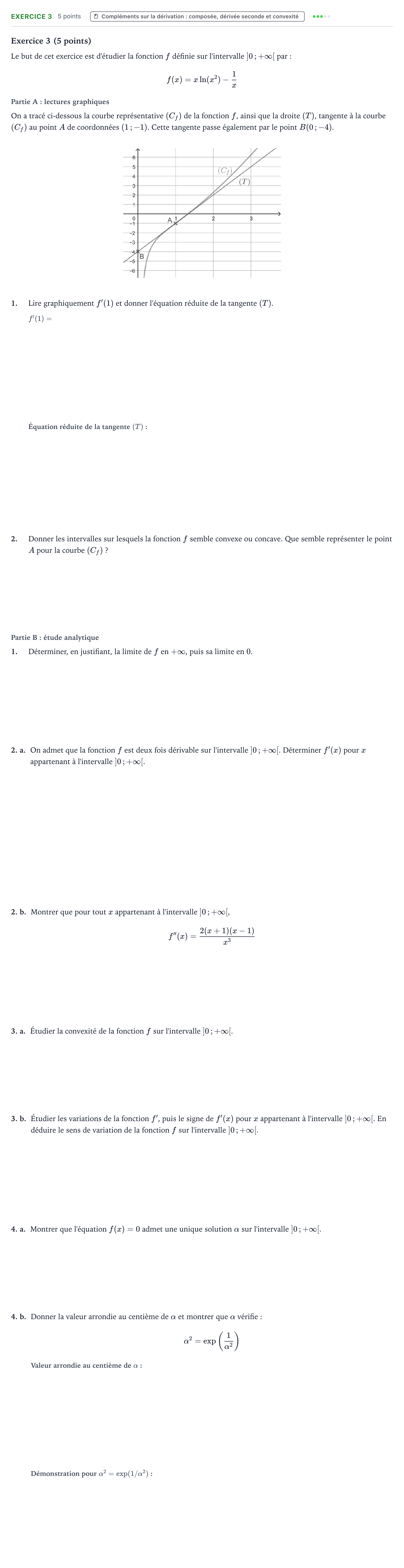 Énoncé: Exercice 3 · Bac Mathématiques Amérique du Nord 2024 (jour 1)