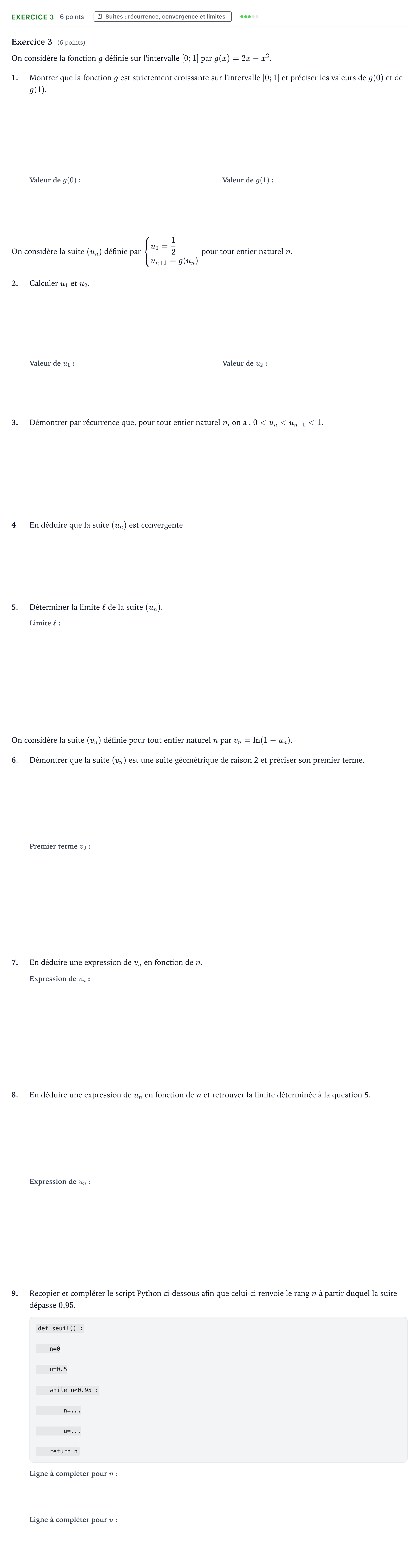 Énoncé: Exercice 3 · Bac Mathématiques Amérique du Nord 2024 (jour 2)