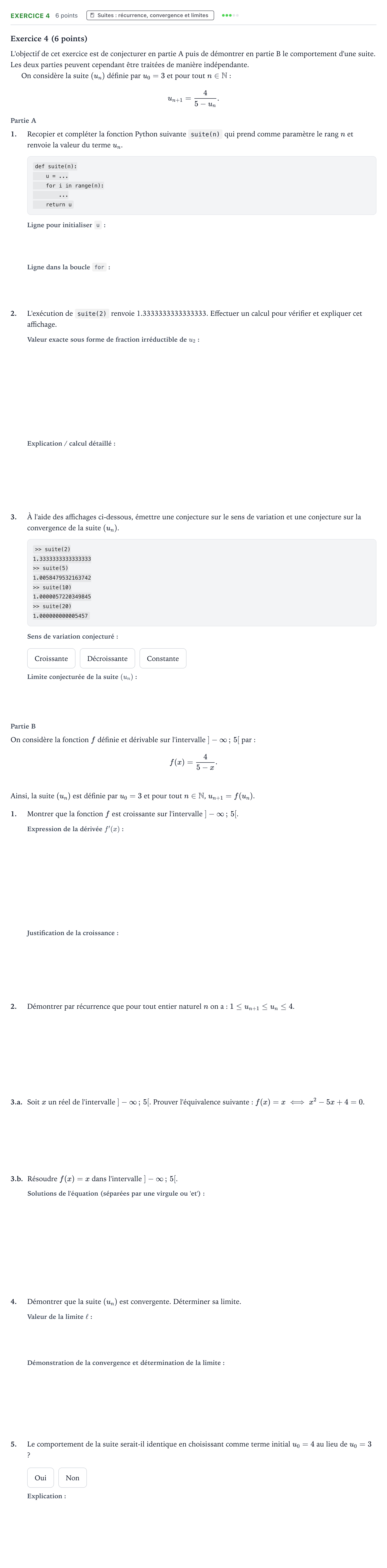 Énoncé: Exercice 4 · Bac Mathématiques Polynésie 2024 (jour 1)