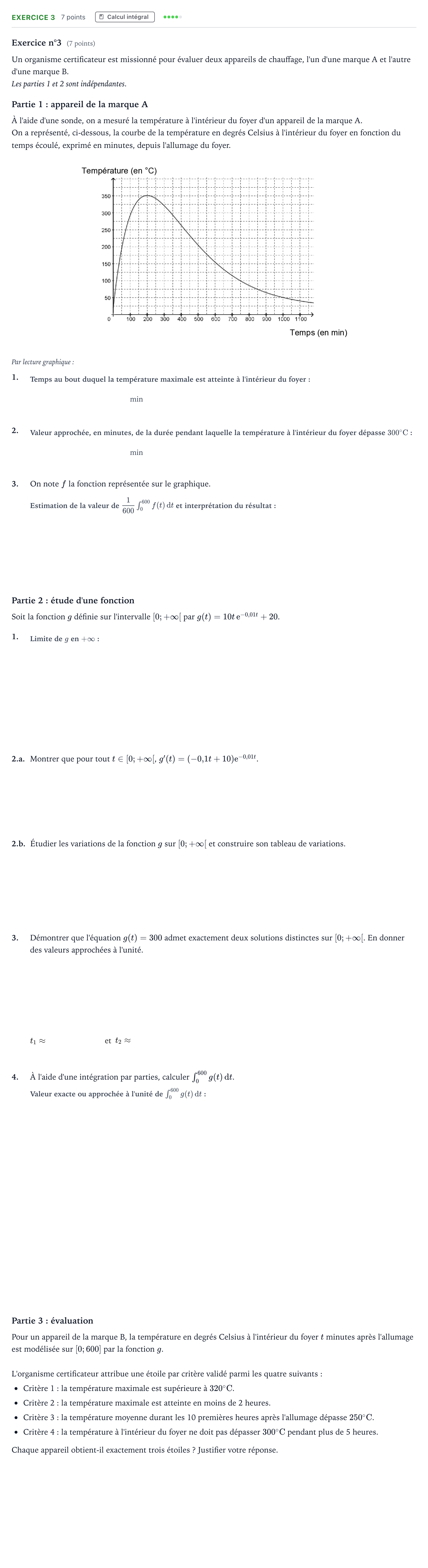 Énoncé: Exercice 3 · Bac Mathématiques Suède 2024 (jour 2)