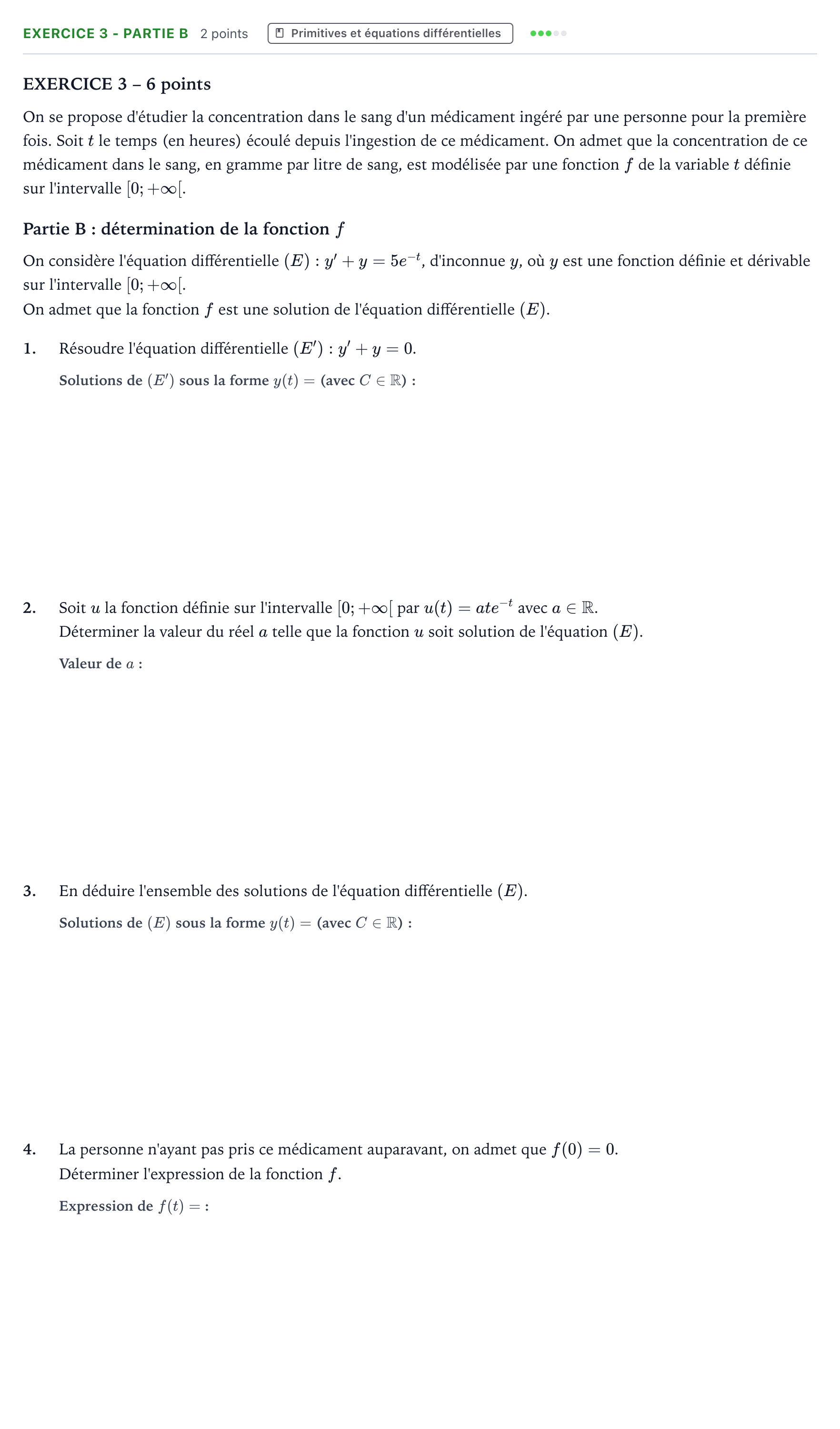 Énoncé: Exercice 3 - Partie B · Bac Mathématiques Amérique du Sud 2025 (jour 1)