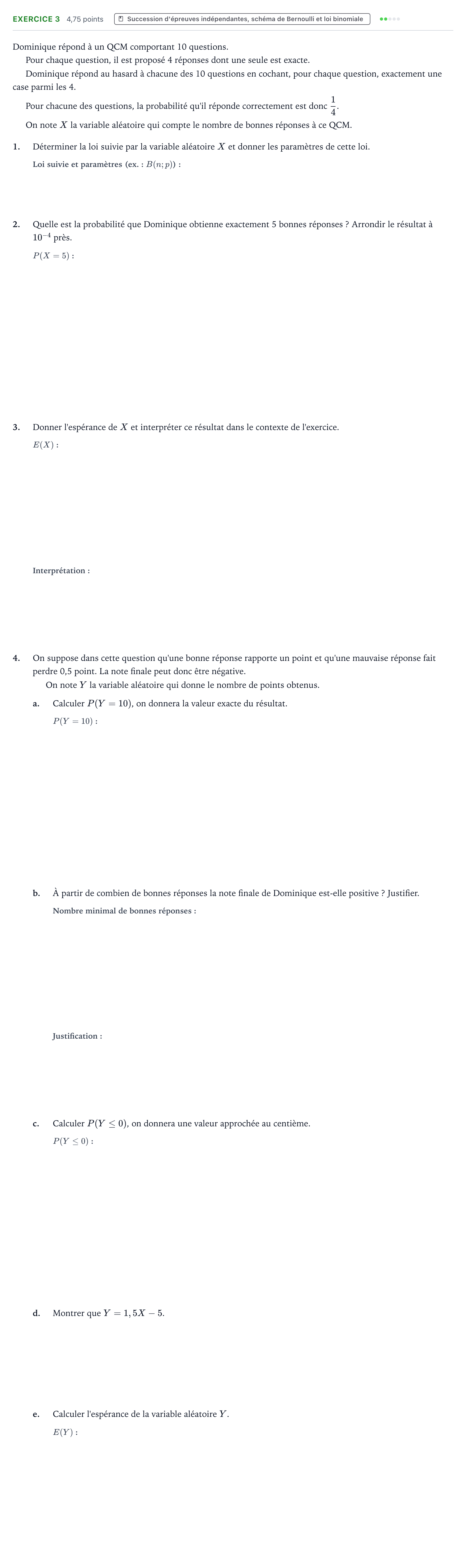 Énoncé: Exercice 3 · Bac Mathématiques Asie jour 1 - Remplacement 2025