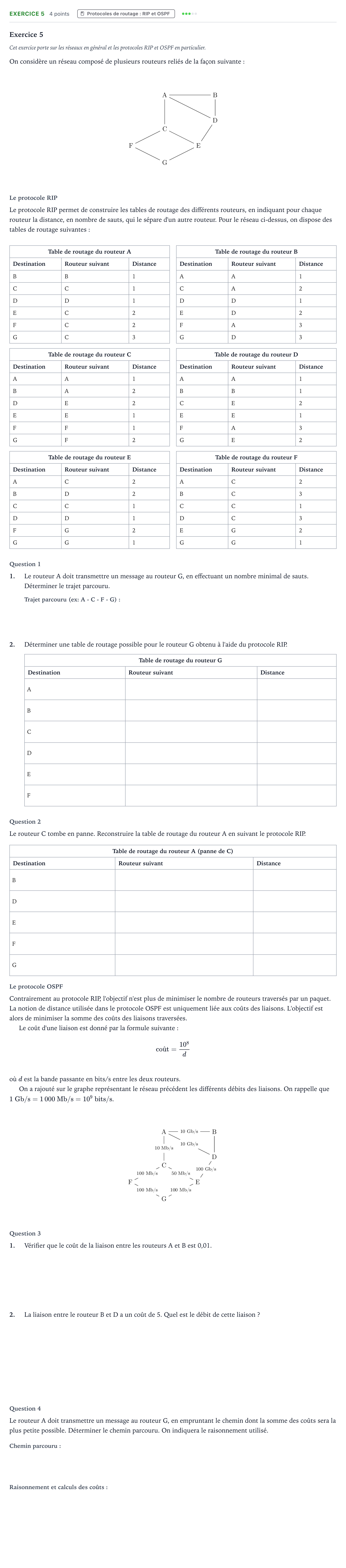 Énoncé: Exercice 5 · Bac Numérique et Sciences Informatiques Sujets zéro et spécimens sujet 2021 (sujet 1)