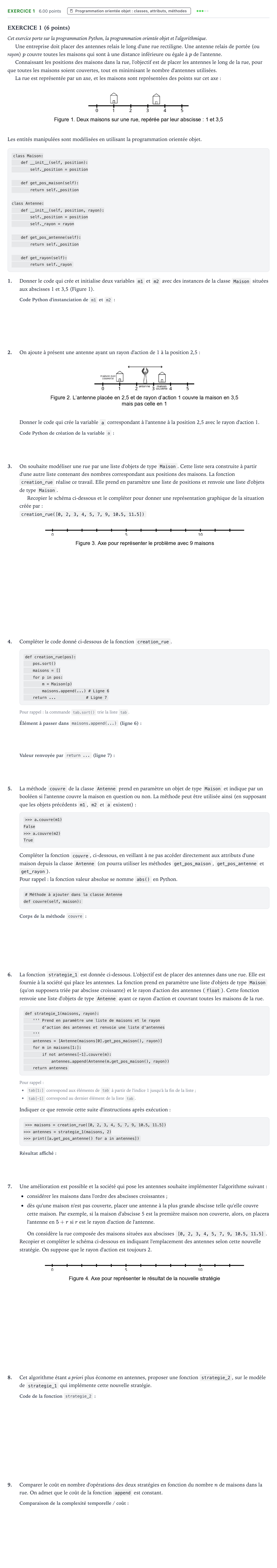 Énoncé: Exercice 1 · Bac Numérique et Sciences Informatiques Asie 2024 (jour 1)