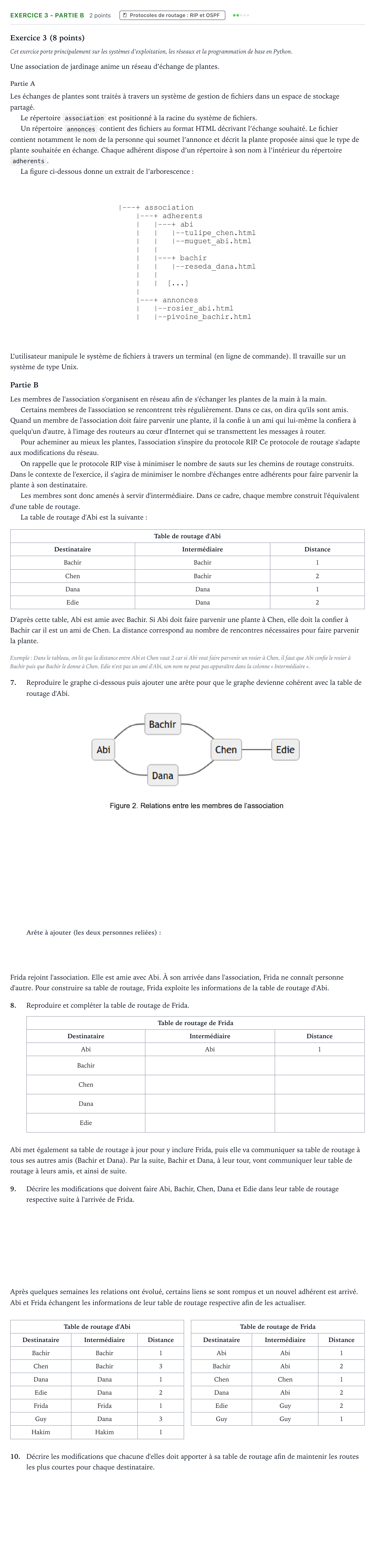 Énoncé: Exercice 3 - Partie B · Bac Numérique et Sciences Informatiques Amérique du Sud 2025 (jour 1)