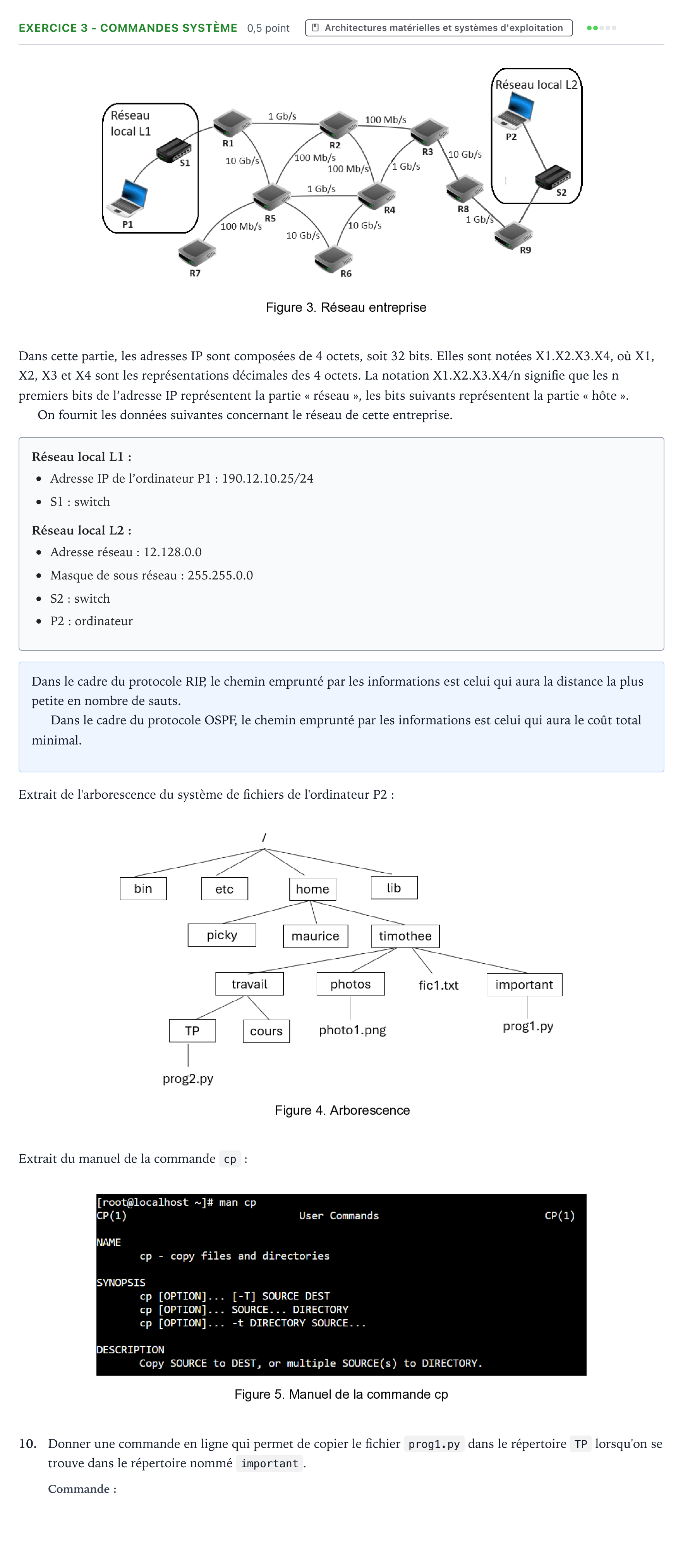 Énoncé: Exercice 3 - Commandes système · Bac Numérique et Sciences Informatiques Amérique du Sud 2025 (jour 2)