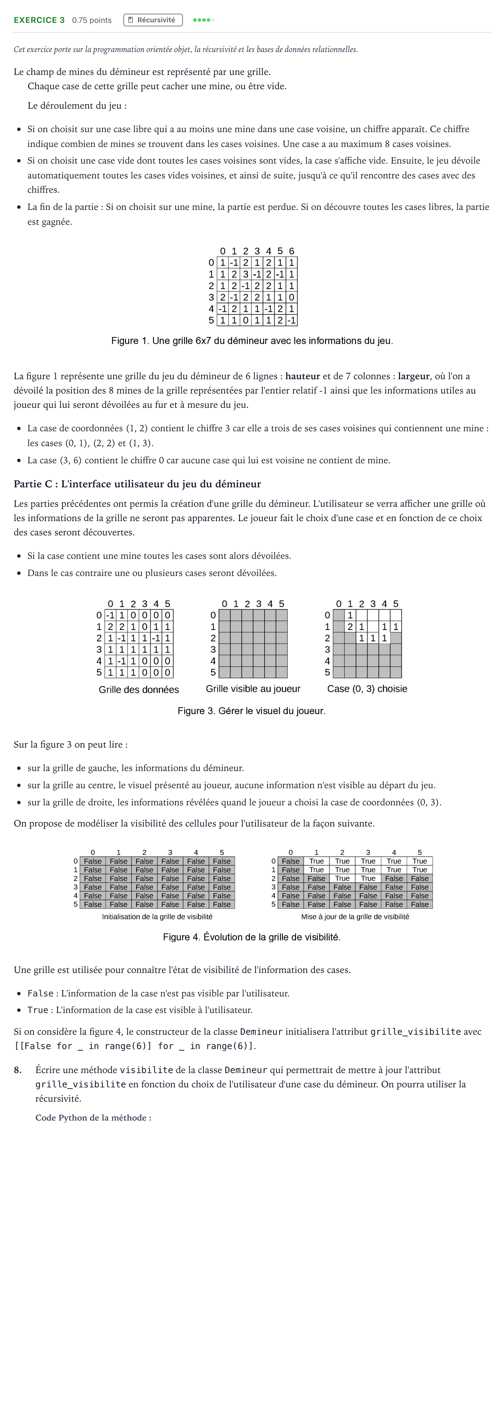 Énoncé: Exercice 3 - Récursivité · Bac Numérique et Sciences Informatiques Centres étrangers (Afrique) 2026 (jour 1)