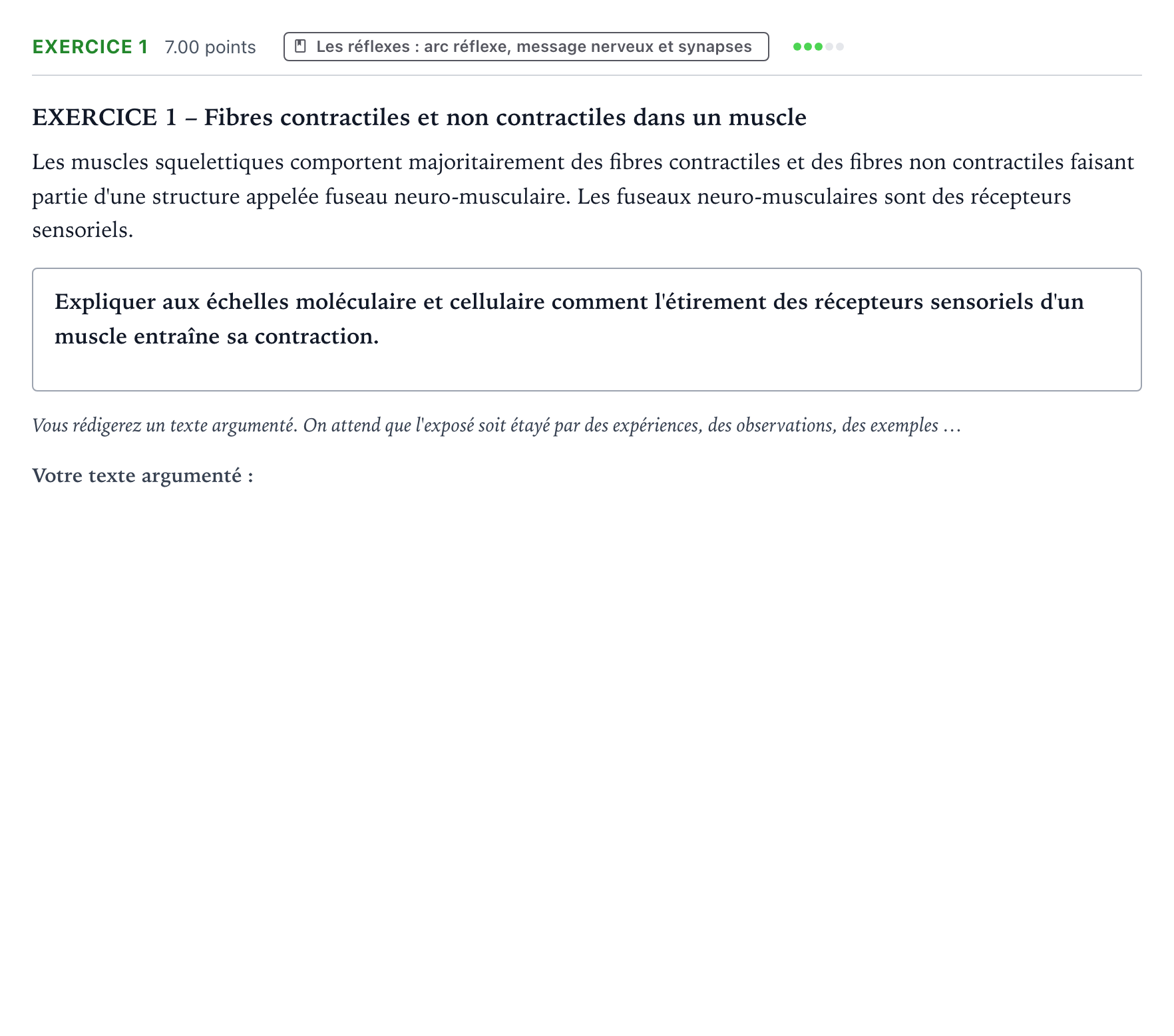 Énoncé: Exercice 1 · Bac Sciences de la Vie et de la Terre Polynésie 2024 (jour 2)