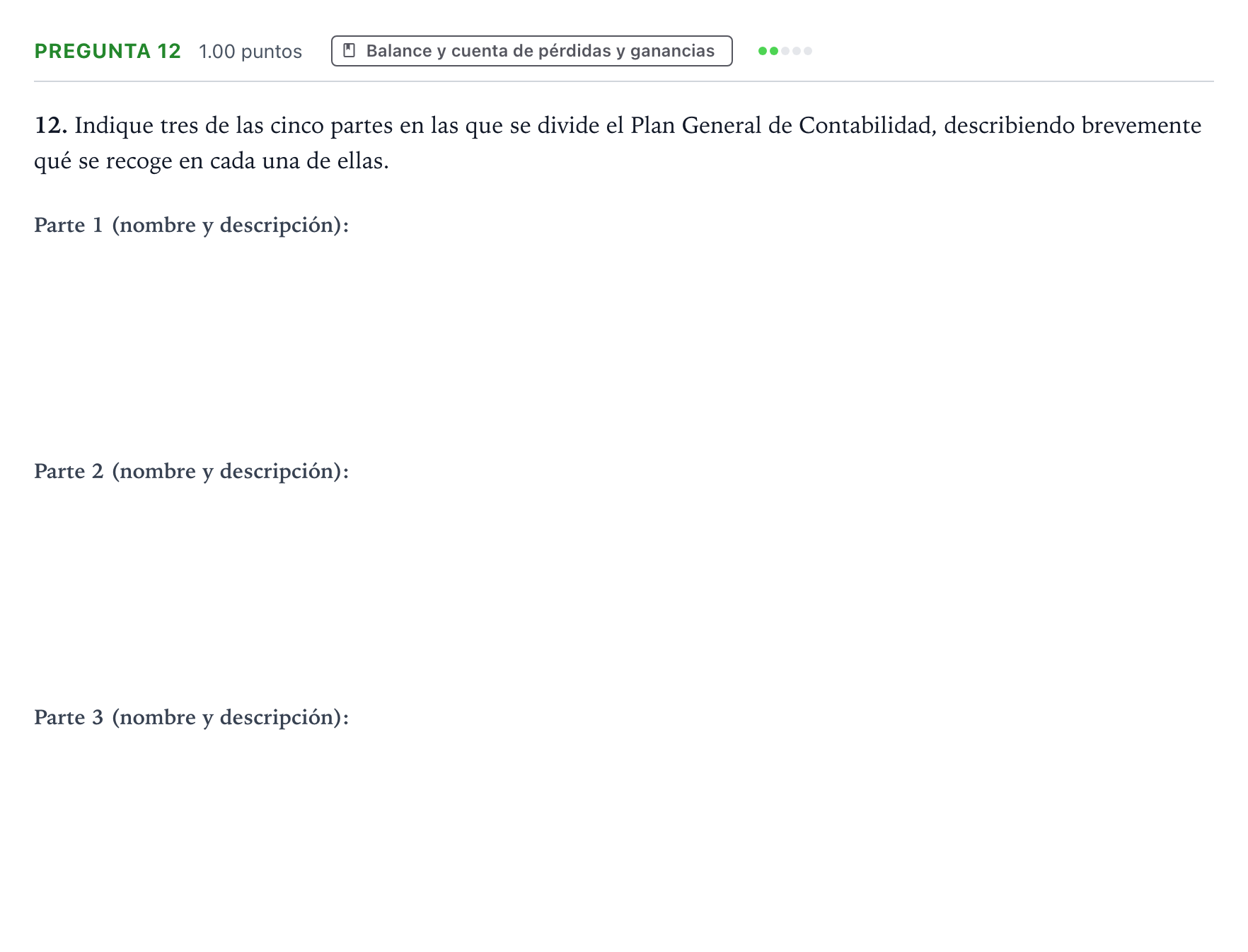 Enunciado: Pregunta 12 · Empresa y Diseño de Modelos de Negocio PAU Valencia Extraordinaria 2021