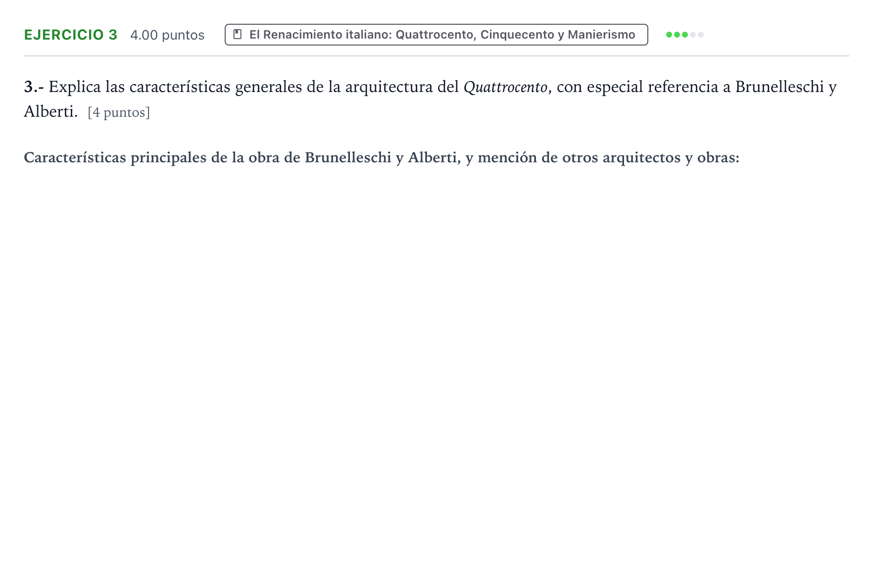 Enunciado: Problema 3 · Historia del Arte PAU Valencia Ordinaria 2021
