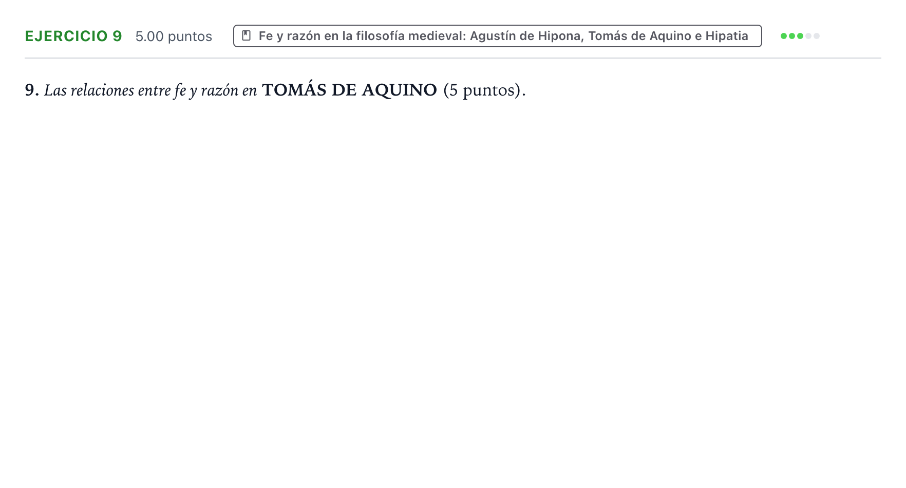 Enunciado: Problema 9 · Historia de la Filosofía PAU Valencia Ordinaria 2021