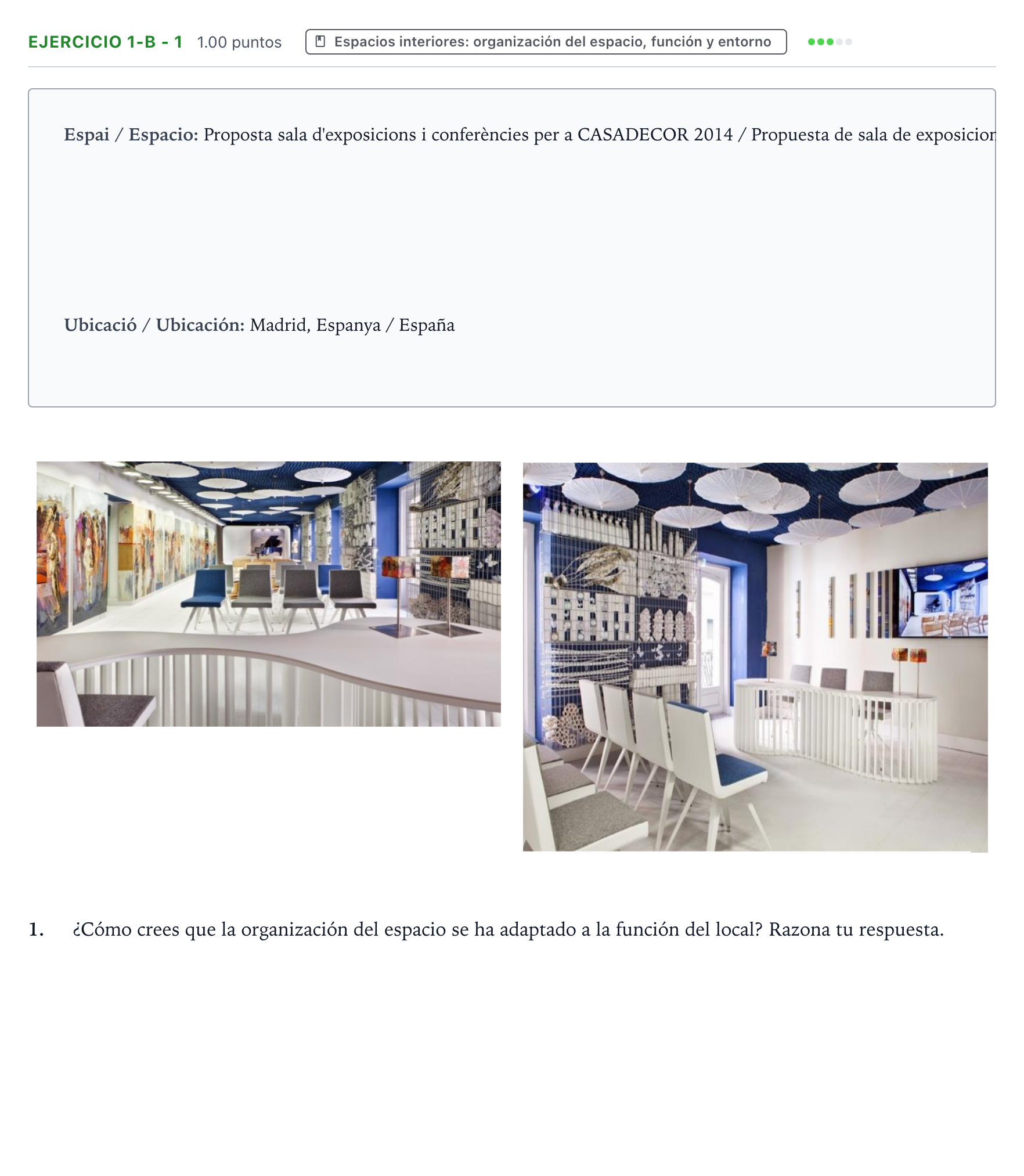 Enunciado: Ejercicio 1-B - 1 · Diseño PAU Valencia Ordinaria 2021