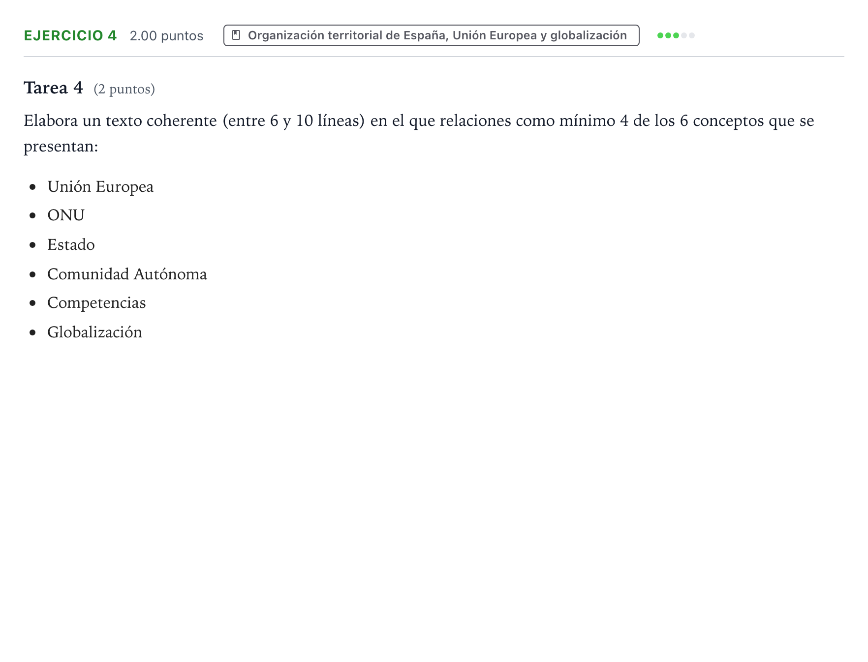 Enunciado: Problema 4 · Geografía PAU País Vasco Ordinaria 2026