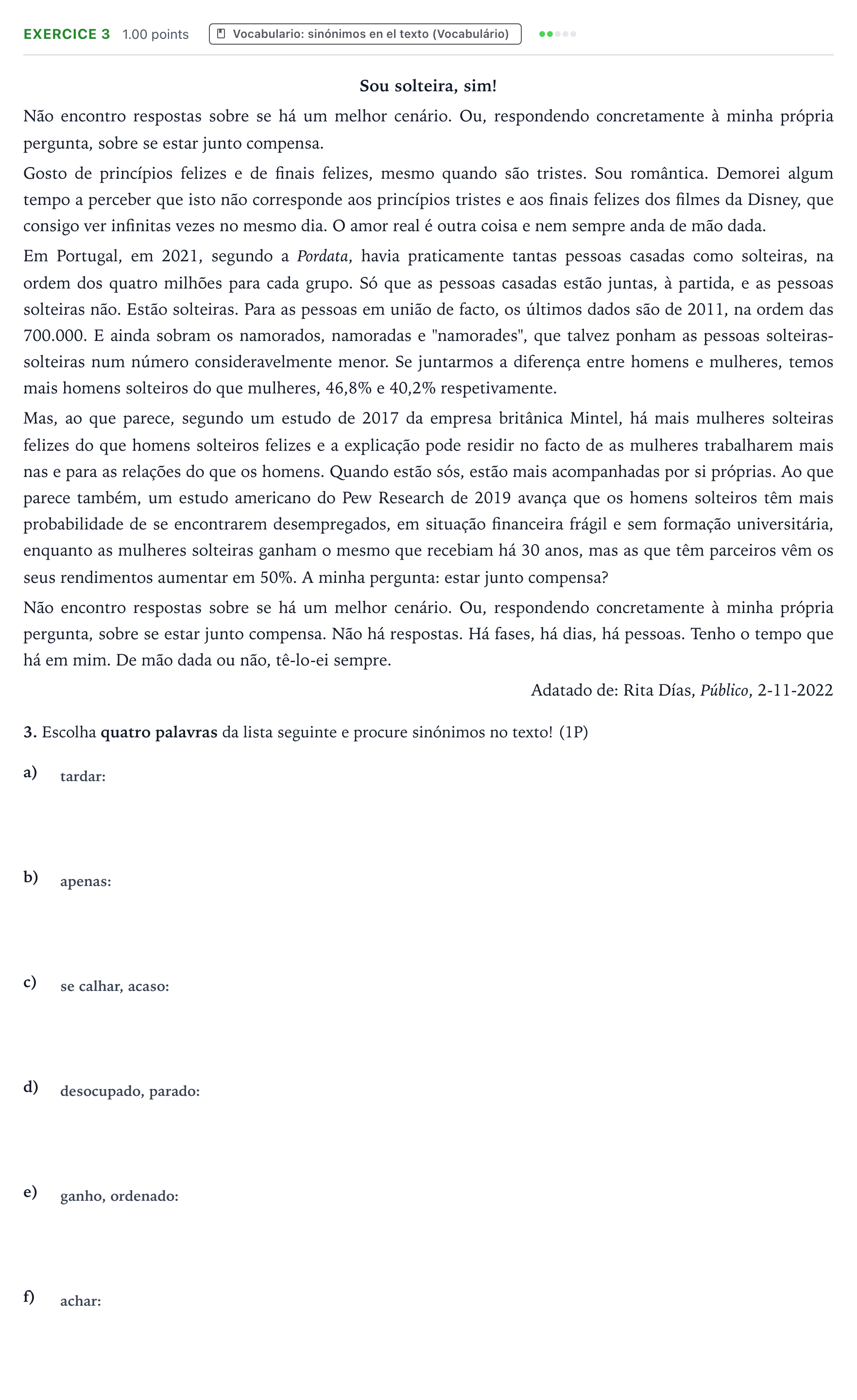 Enunciado: Problema 3 · Portugués PAU País Vasco Ordinaria 2025